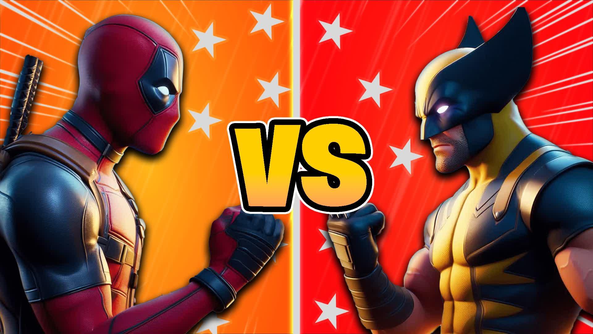 DEADPOOL VS WOLVERINE 💥 RED VS BLUE🔴🔵