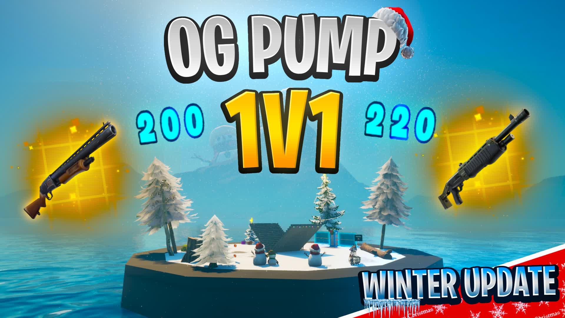 🎅OG Pump 1v1 (200 PUMPS)❄