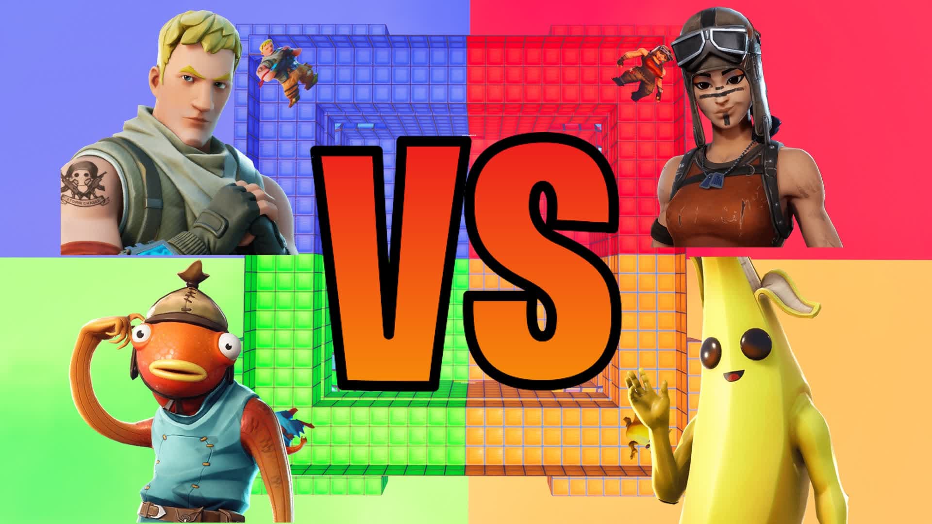 JONSEY vs PEELY vs FISHSTICKS vs RAIDER