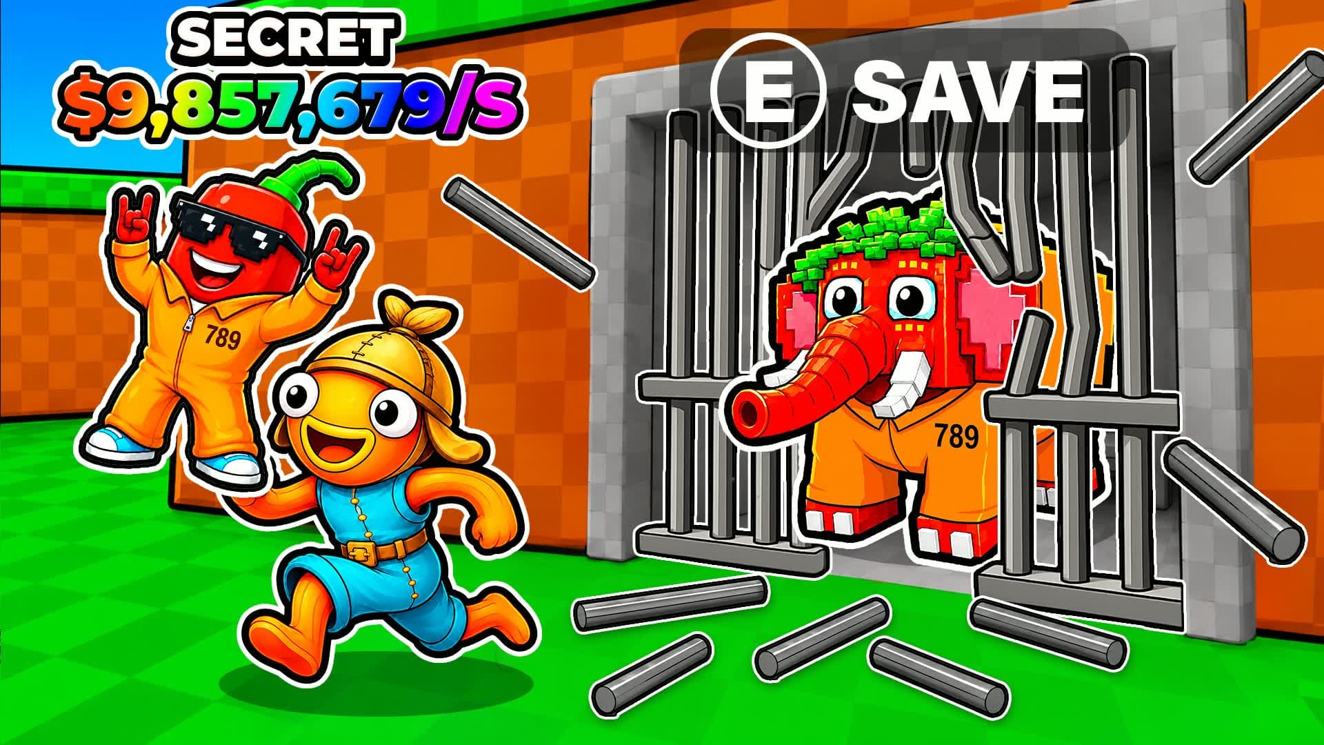 ESCAPE PRISON FOR BRAINROTS