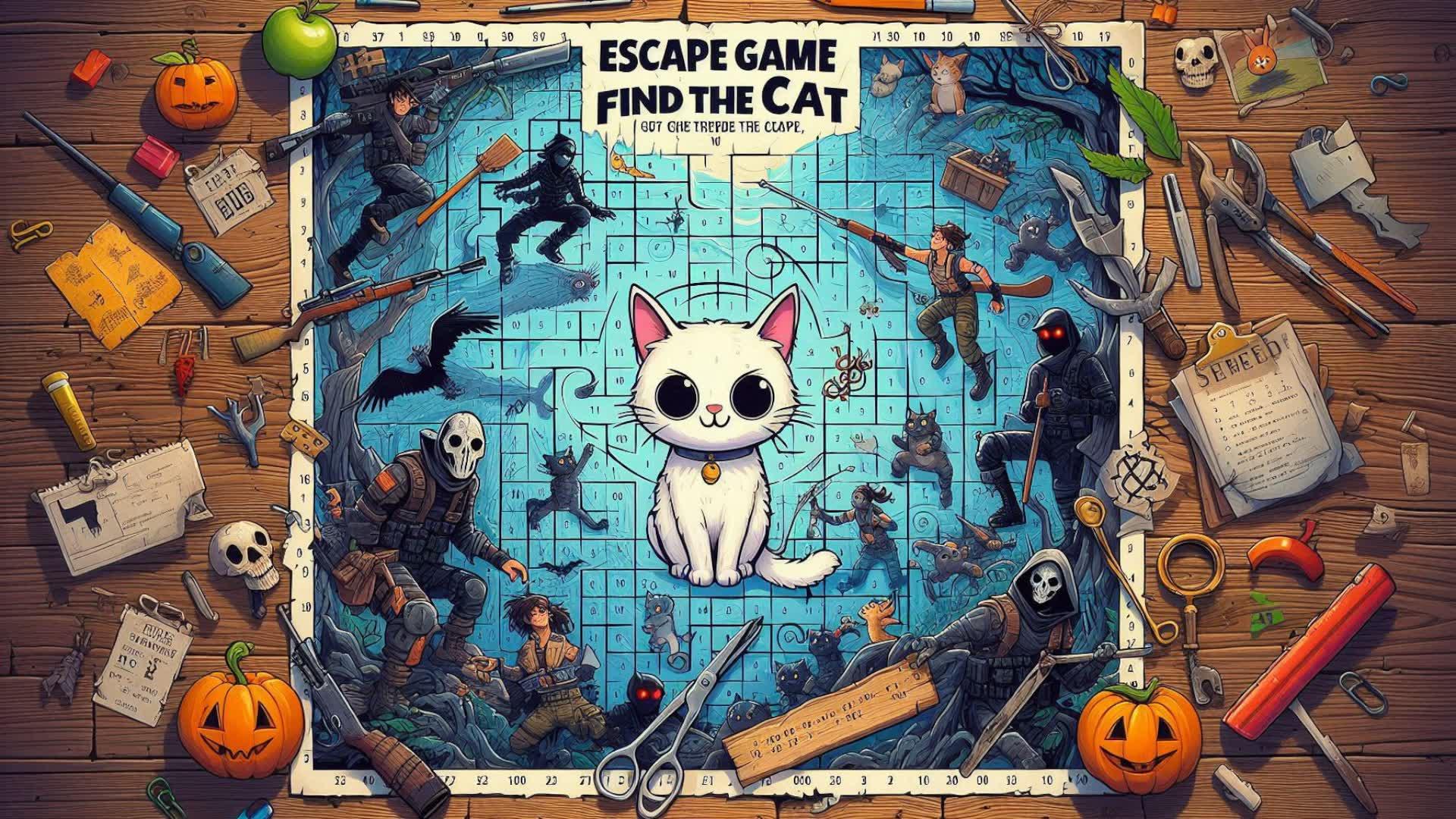 Escape Game Find The Cat 😺