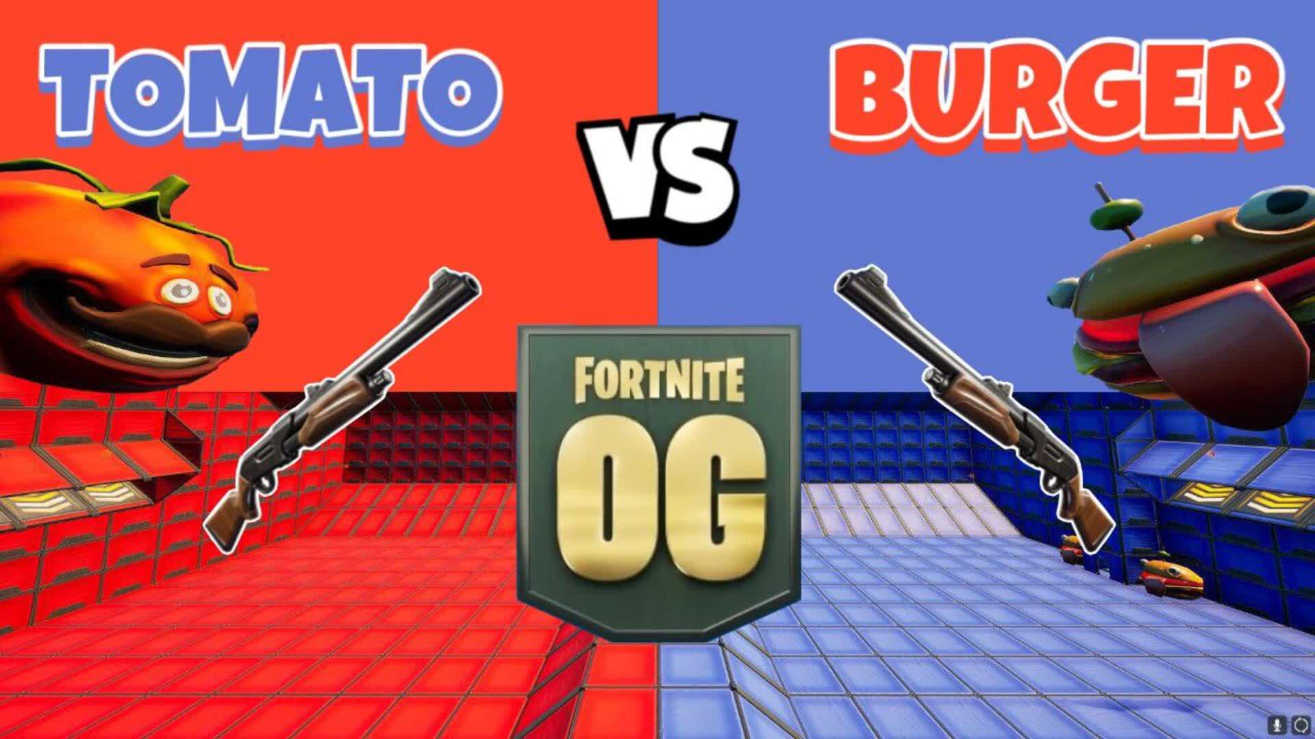 🍅TOMATO VS BURGER🍔