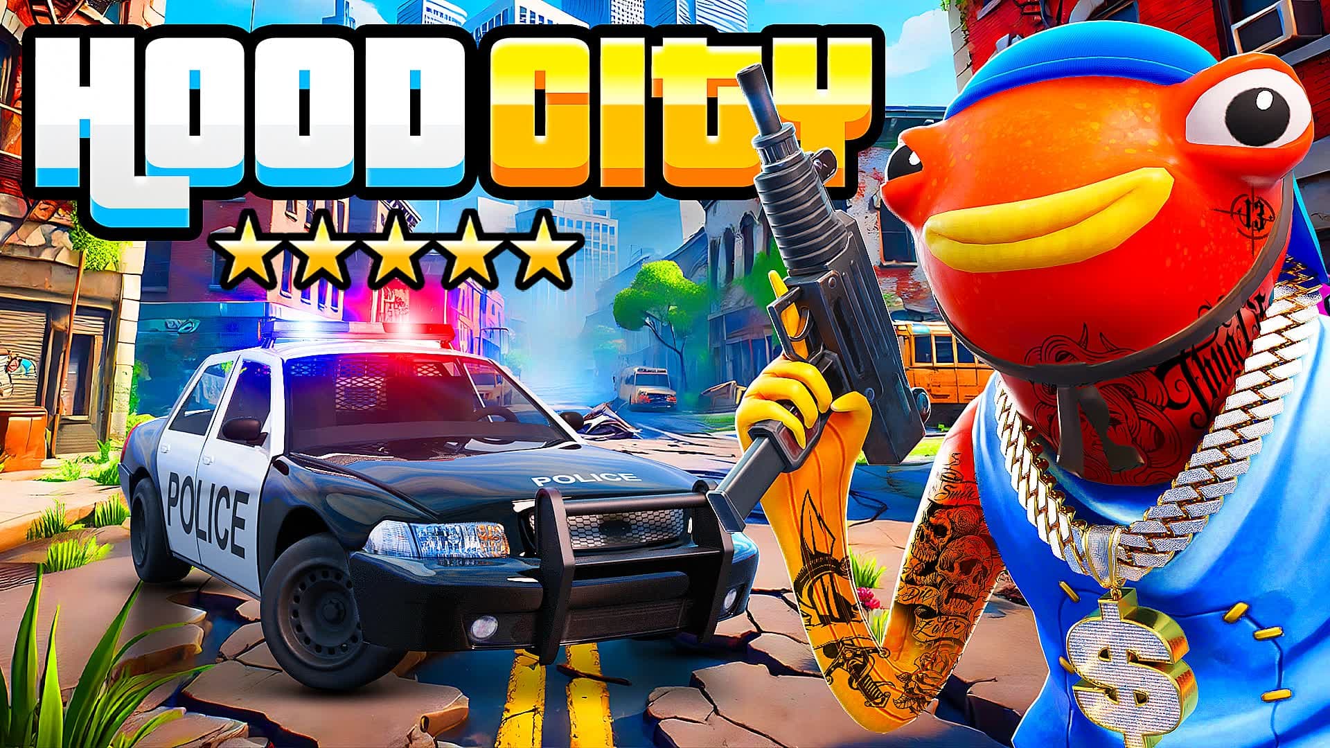 DRIVE CITY HOOD🏙️ CUSTOM CAR FFA RP