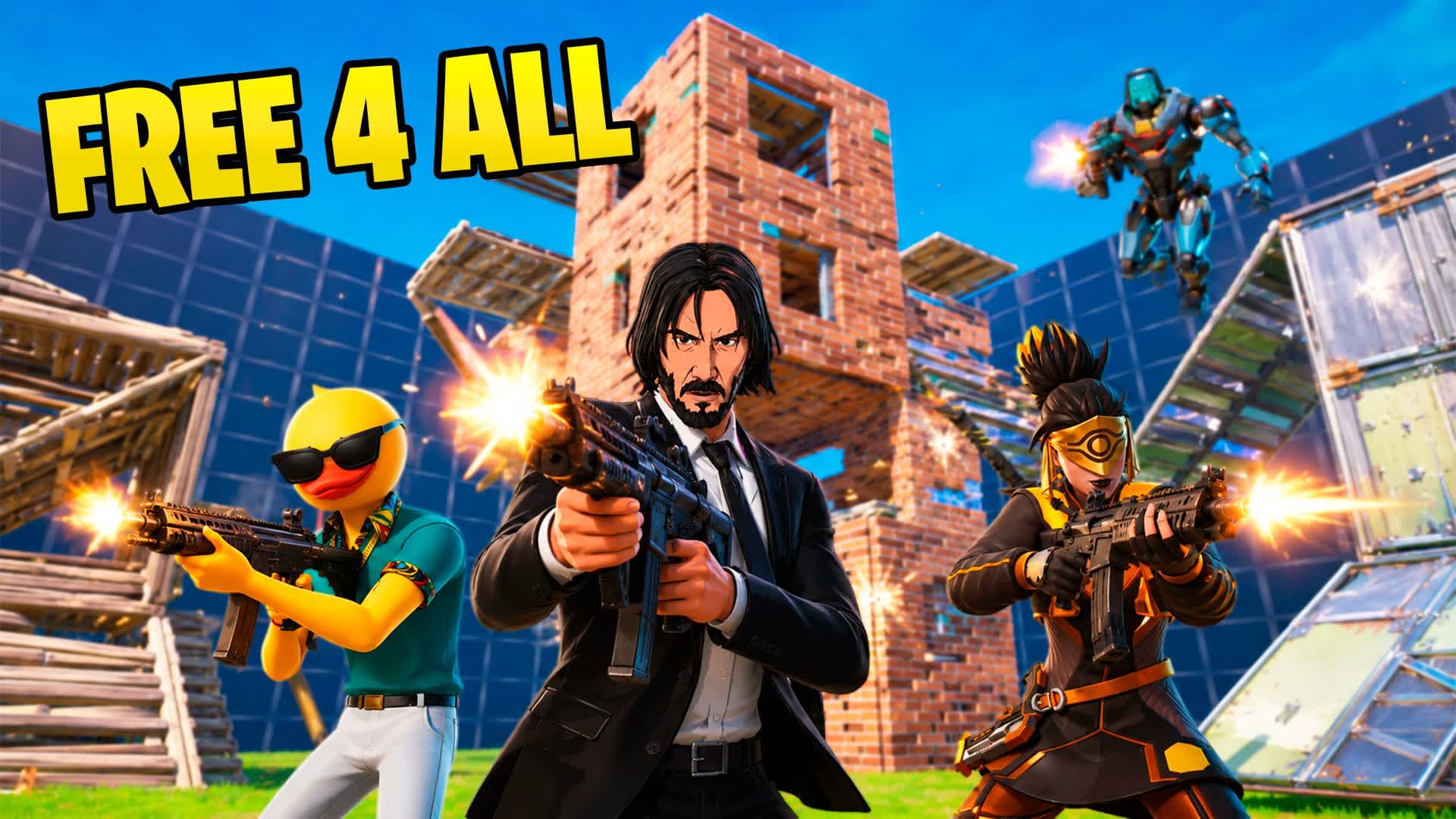 ⭐ ULTRA 1V1 ⭐ FREE FOR ALL