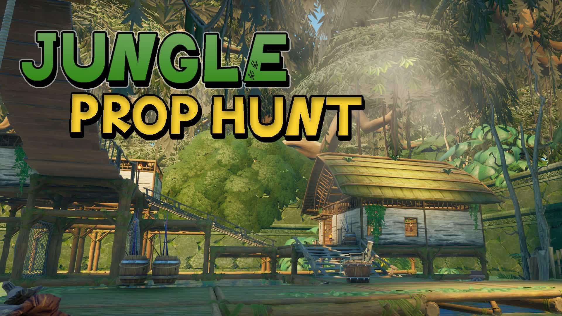 Jungle Prop hunt ジャングル小道具かくれんぼ