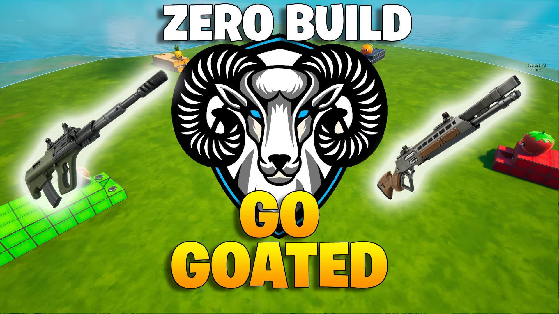 🐐 GO GOATED 🌩 ZERO BUILD by DZIEDZIC