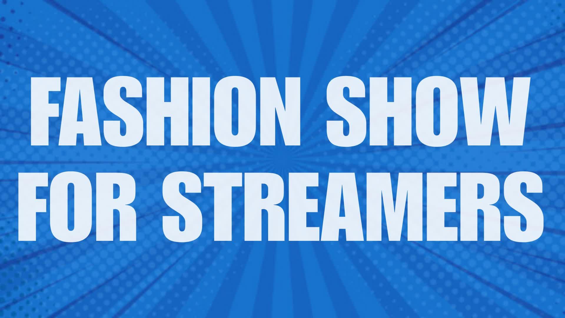 🕺💃FASHION SHOW STREAMERS