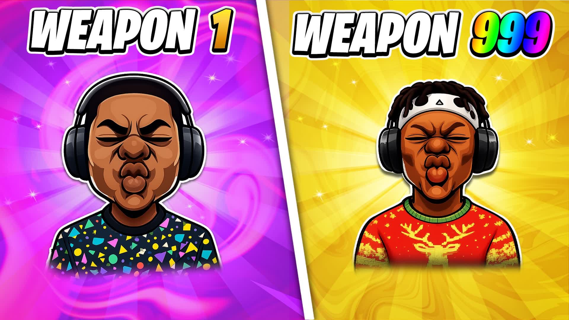 😣 GUN GAME 🔫STEAMERS ONE SHOT🎯