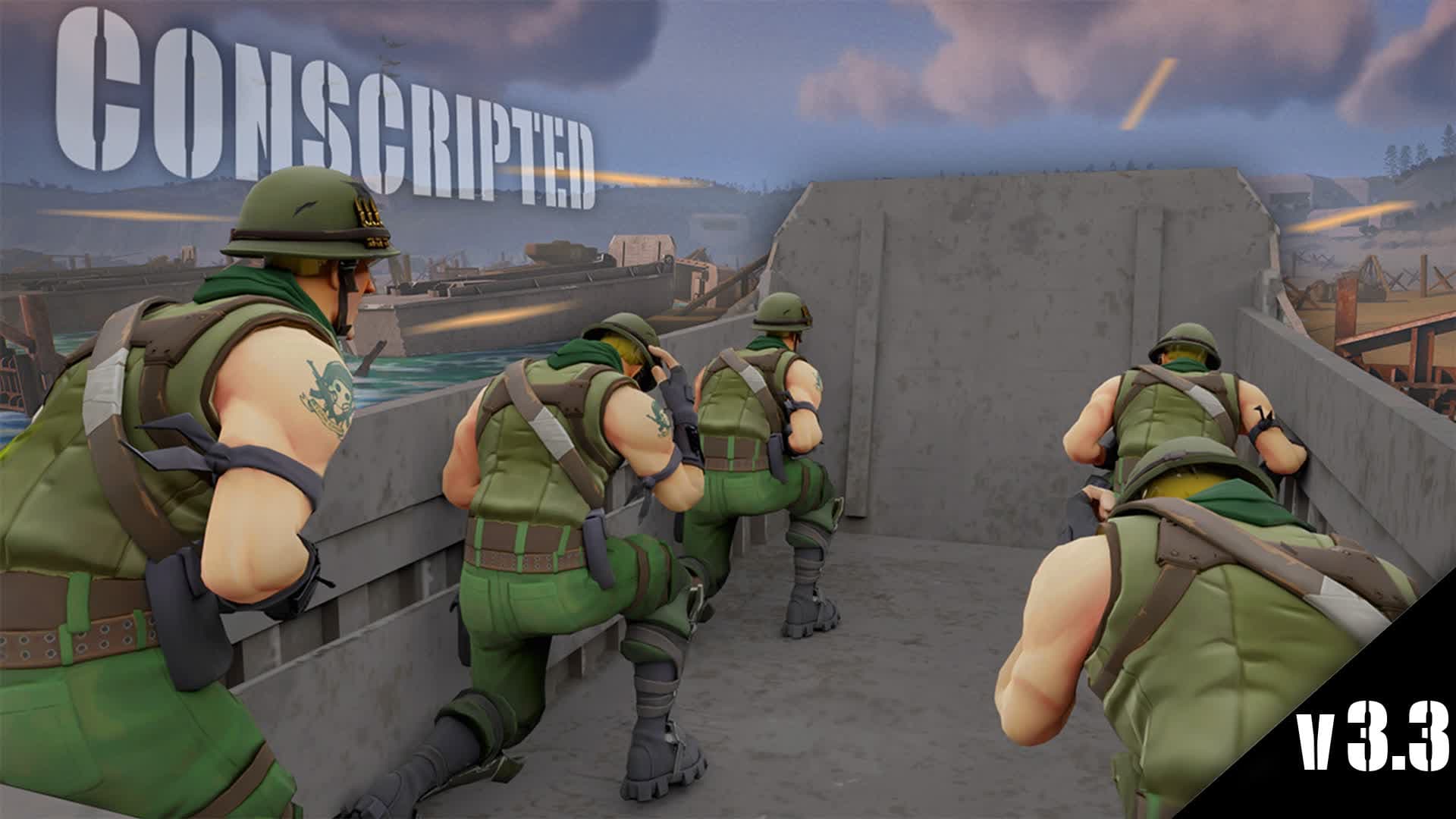 Conscripted: D-Day Operations(FPS) v3.3