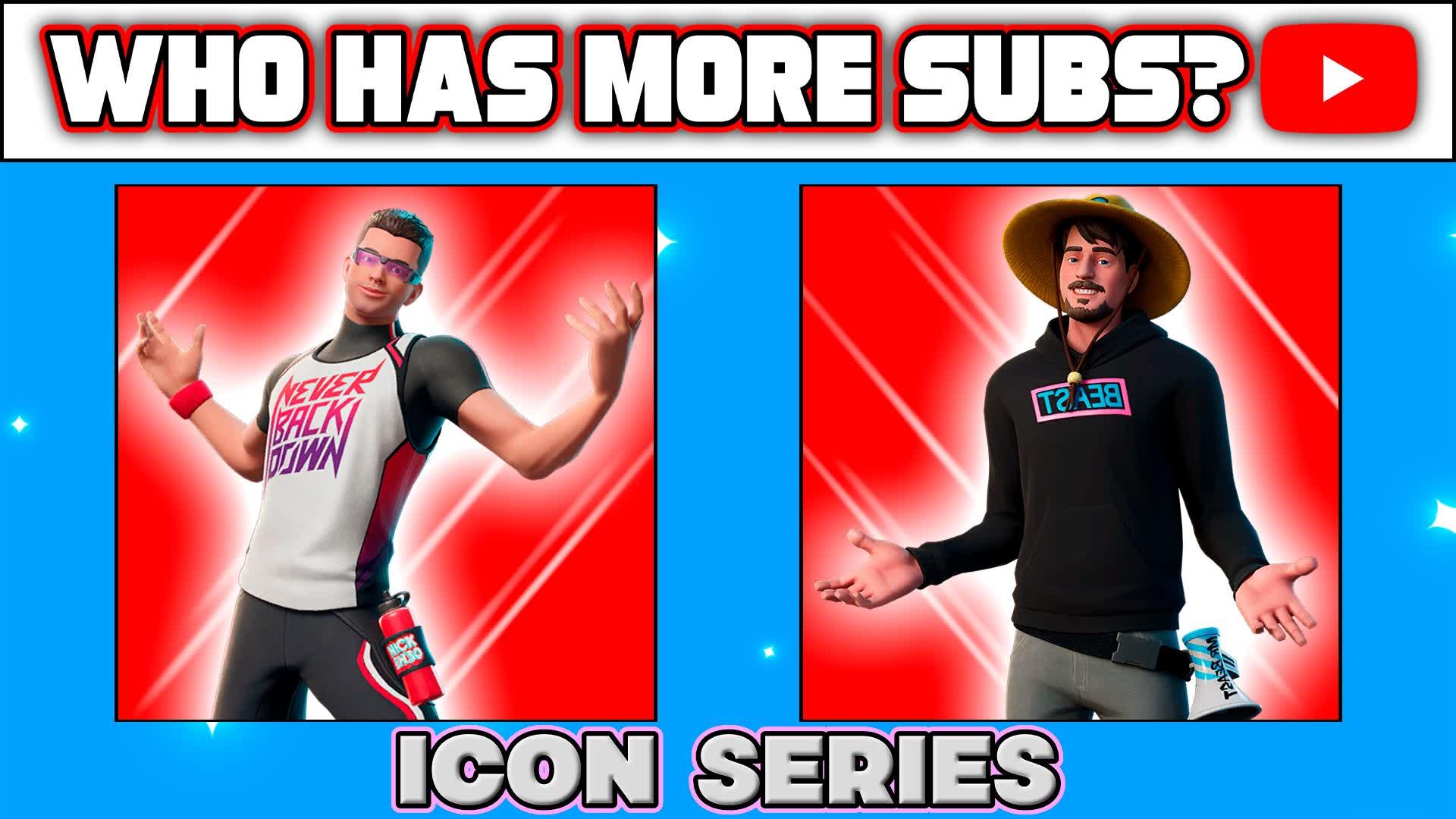 WHO HAS MORE SUBS?⭐ICON SERIES⭐