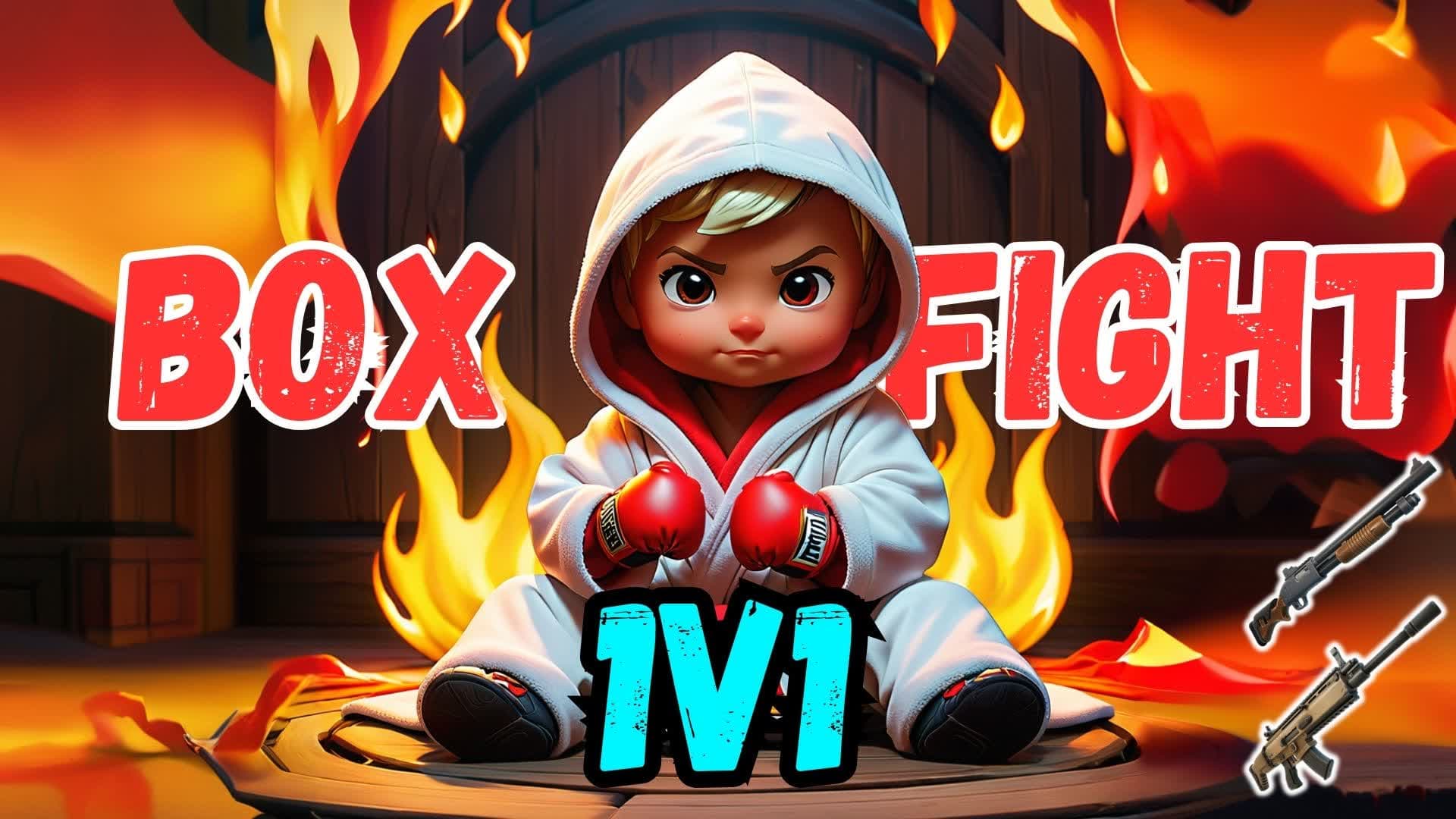 1V1 BOXFIGHTS📦HOT🔥|DUO Cup practise