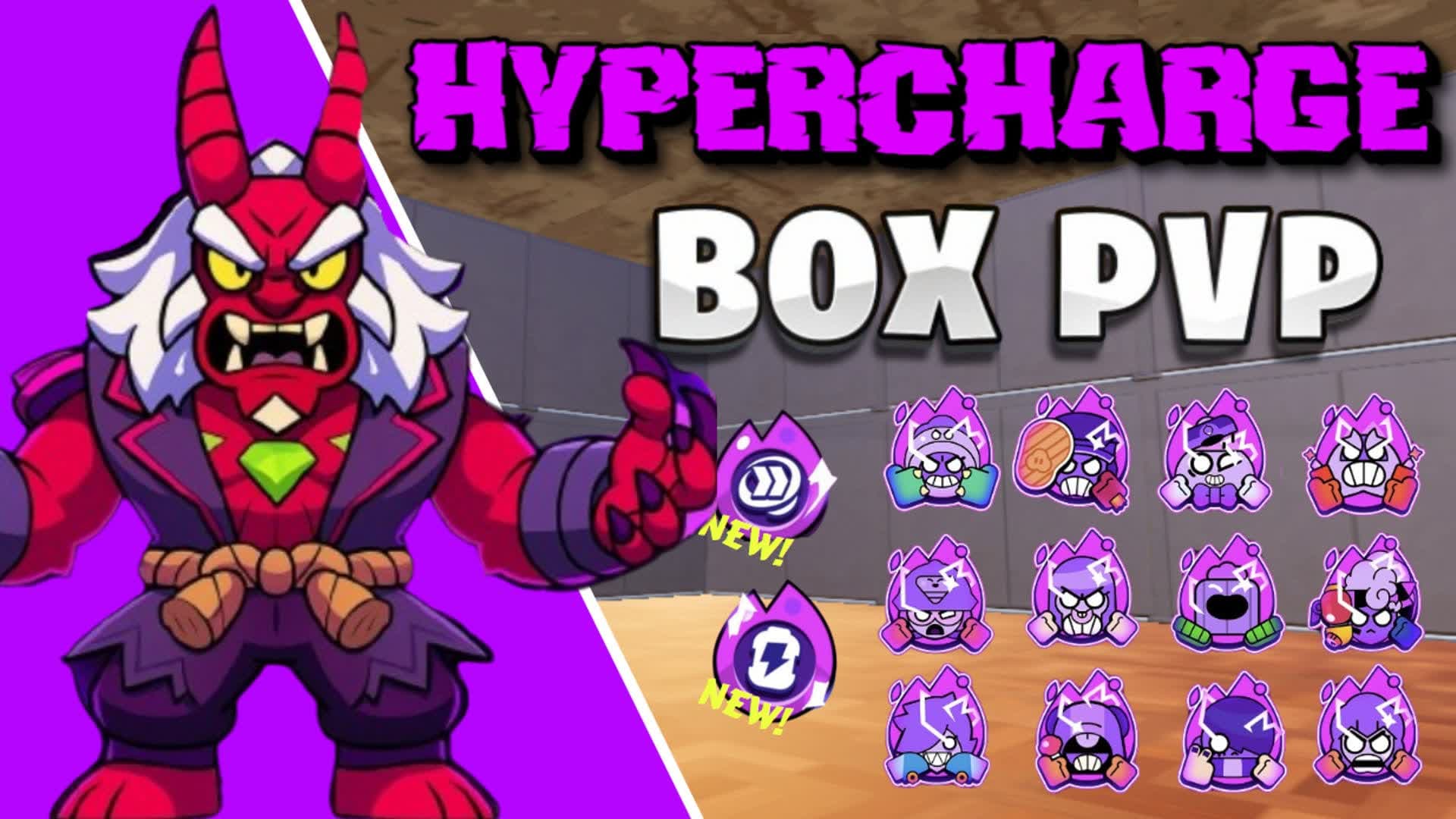 🔥Hypercharge BOX PvP📦 Brawl Stars