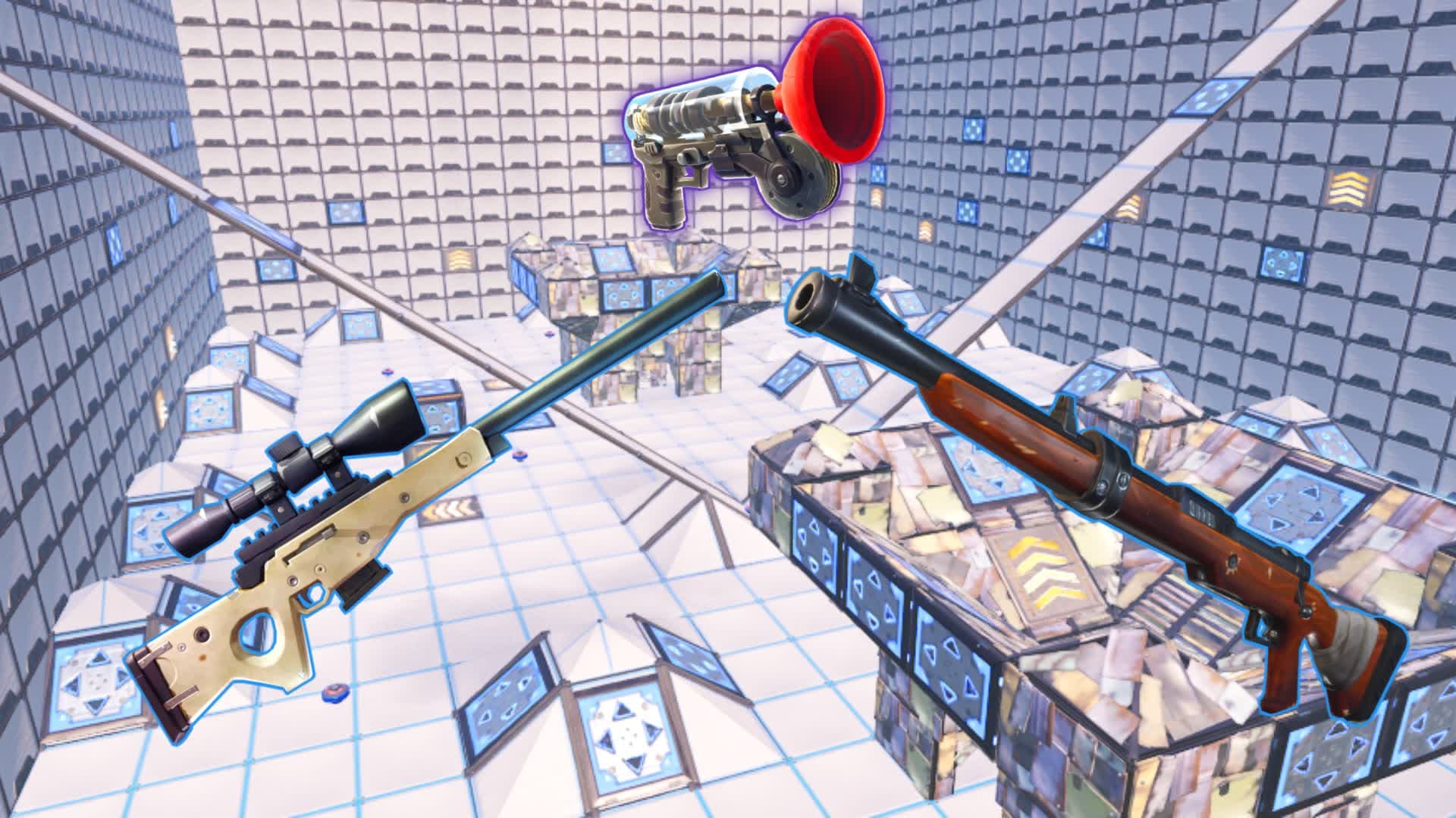 🔫SNIPER NOSCOPE WARS! [ONE SHOT]🎯