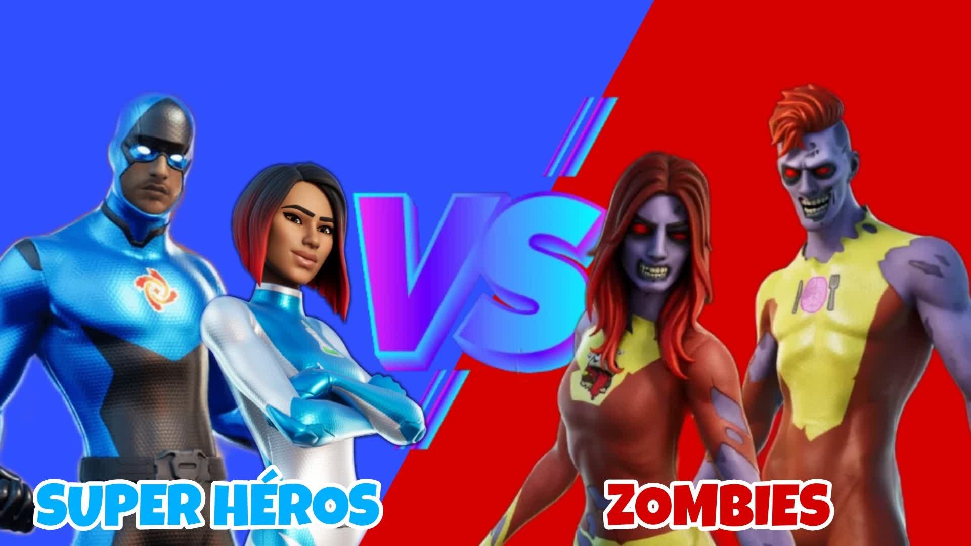 SUPER HEROS VS ZOMBIES