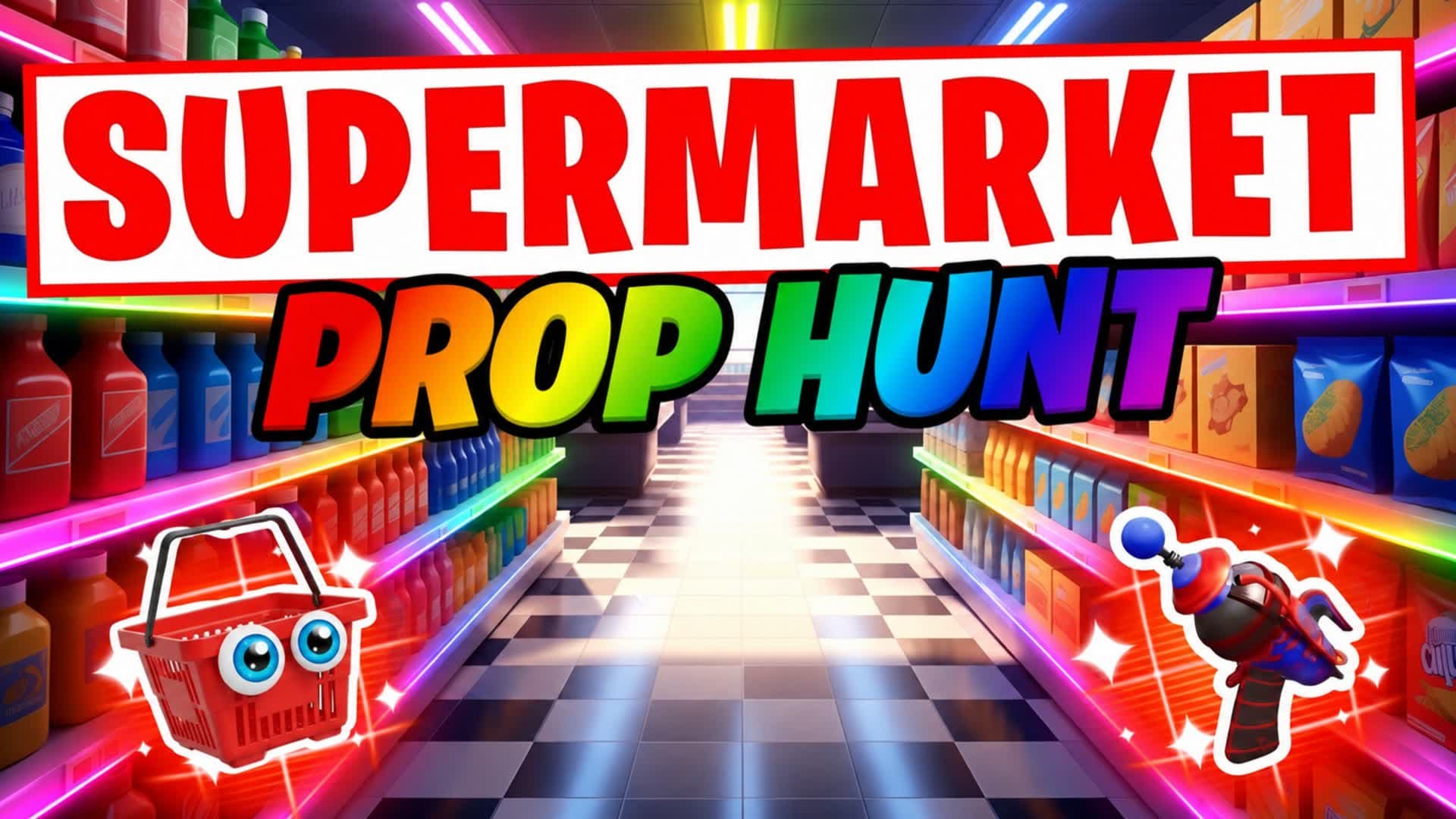 SUPERMARKET PROP HUNT 🛒 WAREHOUSE