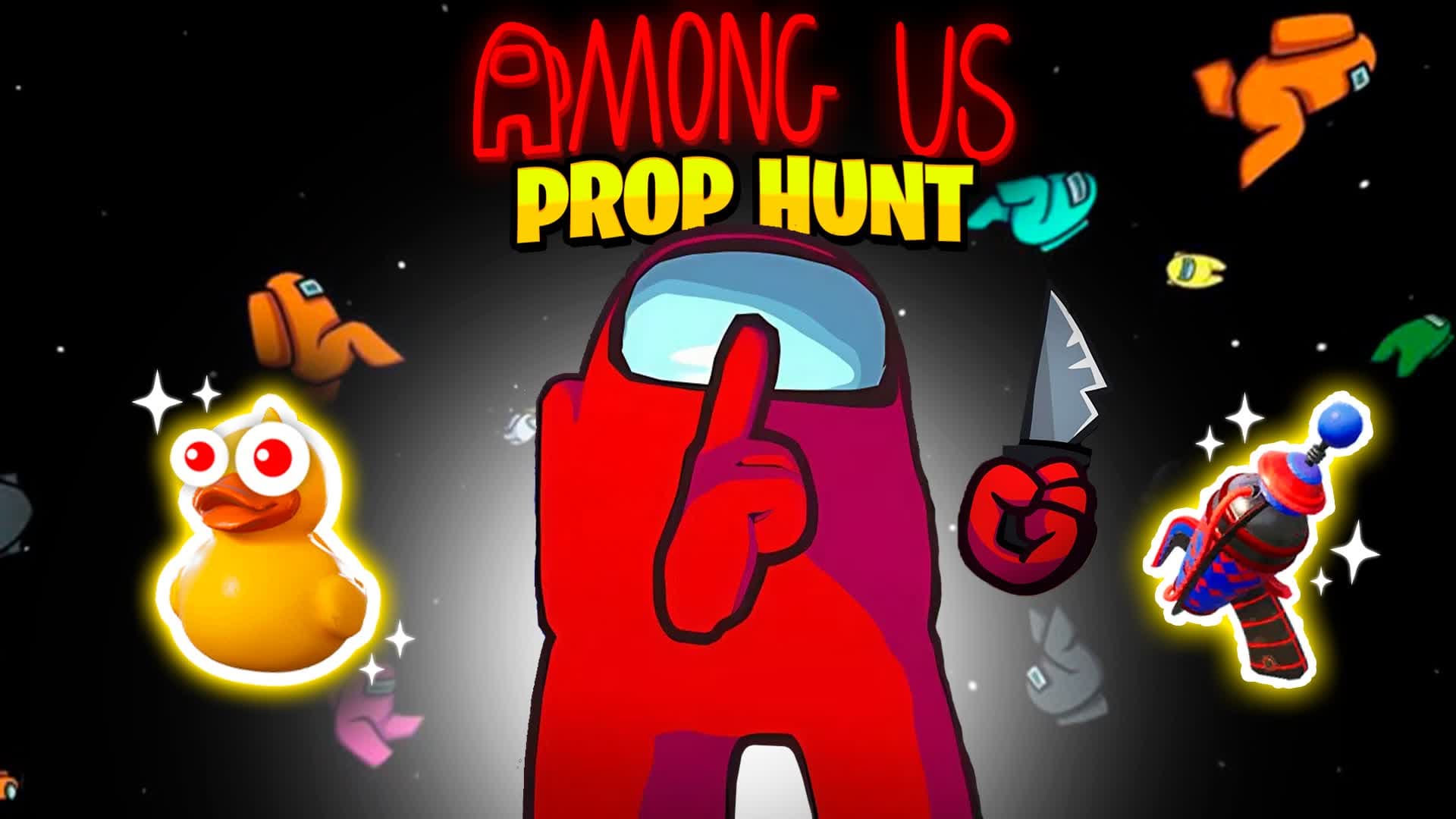 THE AMONG US PROP HUNT