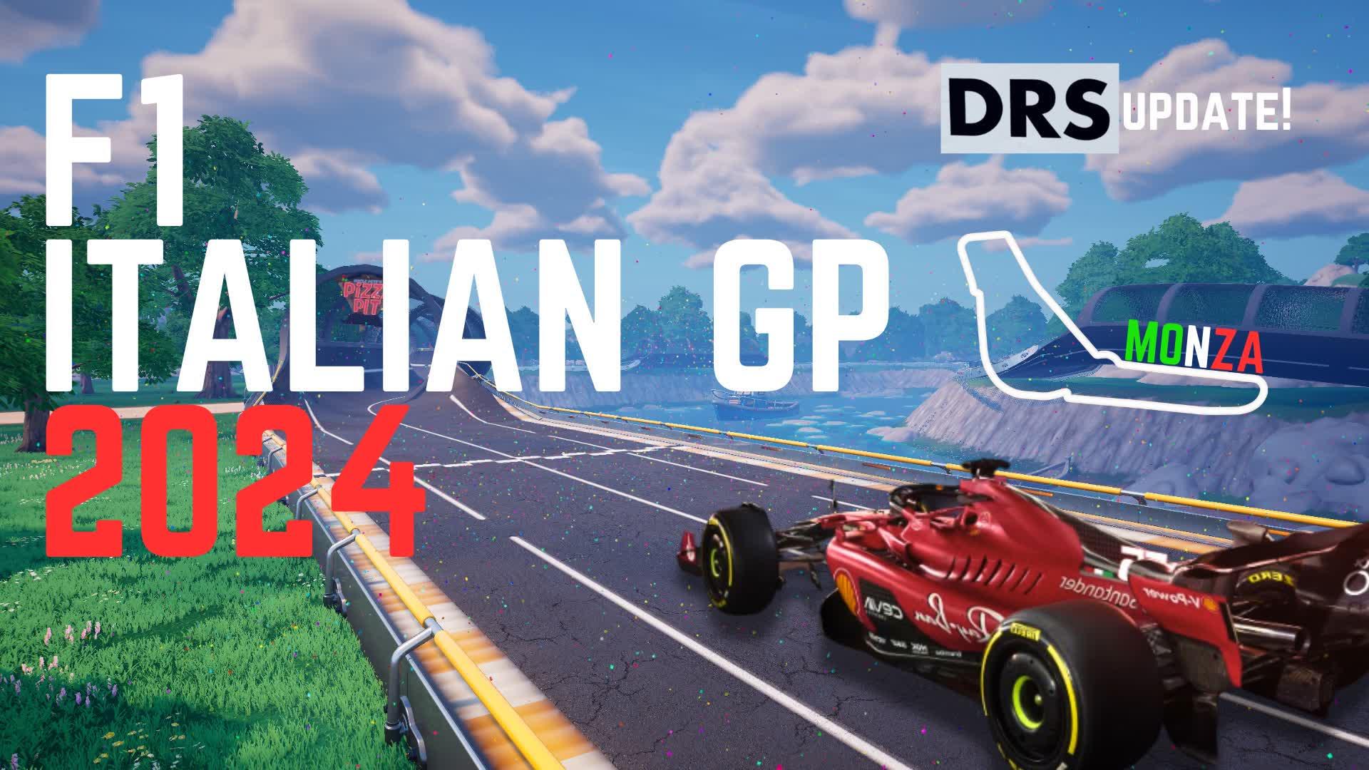 Formula 1 Italian GP - F1 Monza GP DRS!