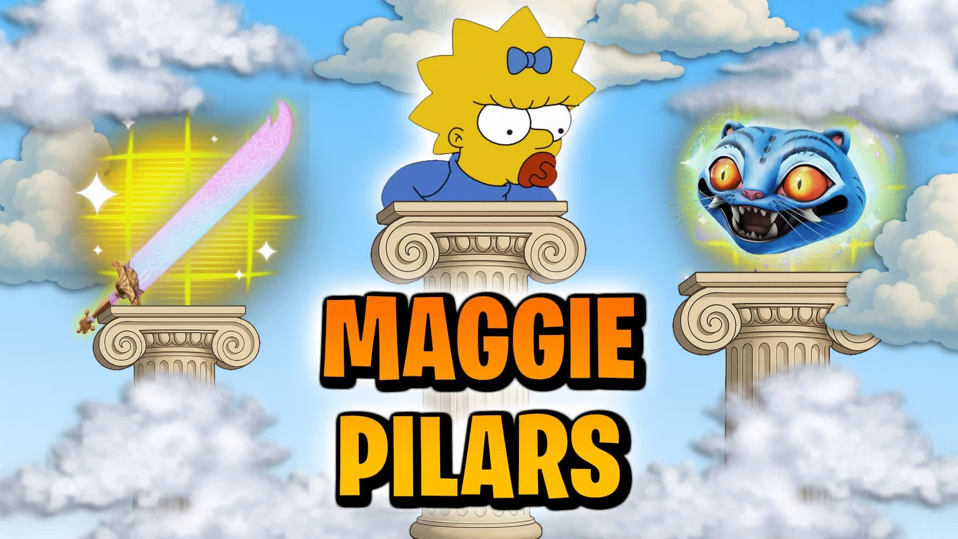 SIMPSONS PILLARS - MAGGIE 😡💢