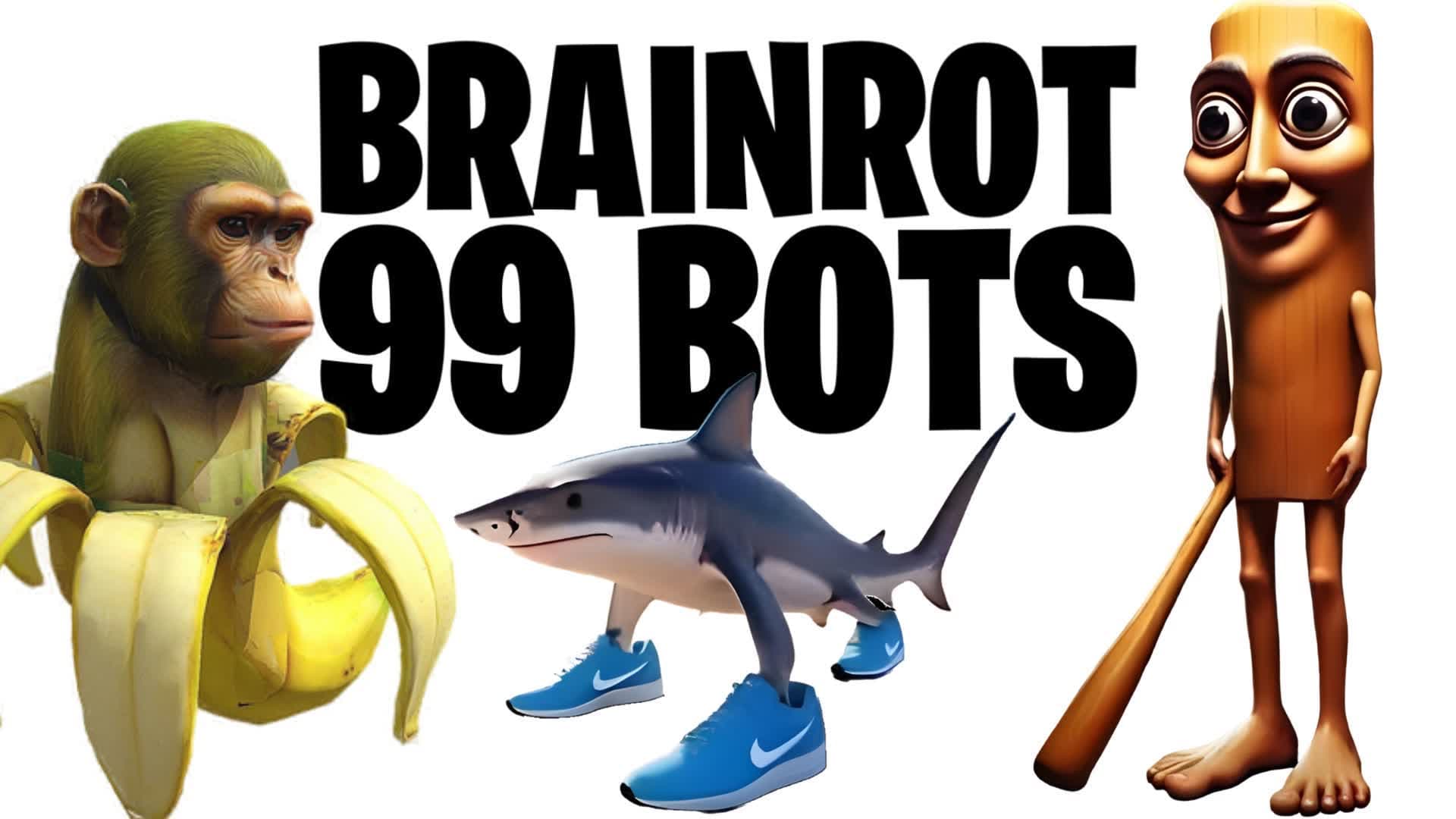 😂OCTO 3 BRAINROT 99 BOTS ROYALE MEME