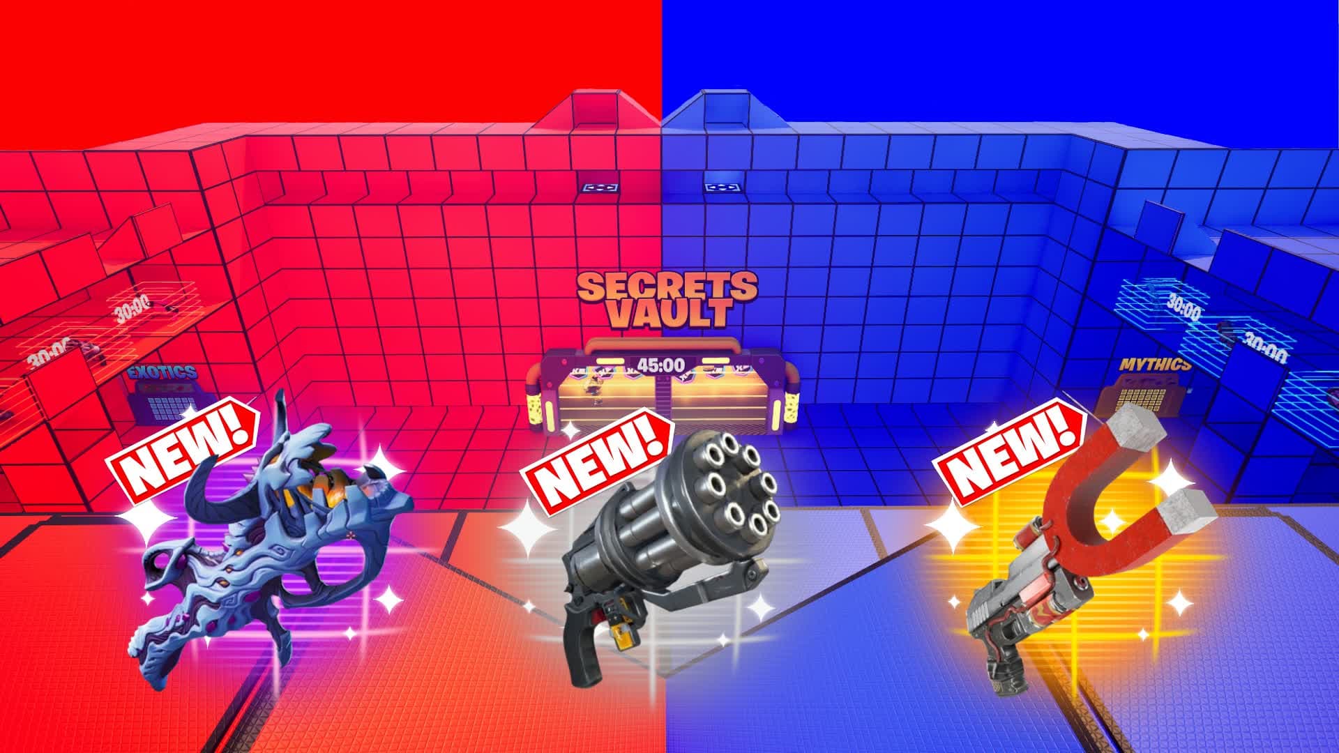 SECRET RED VS BLUE 🔴🔵 (CRAZY)