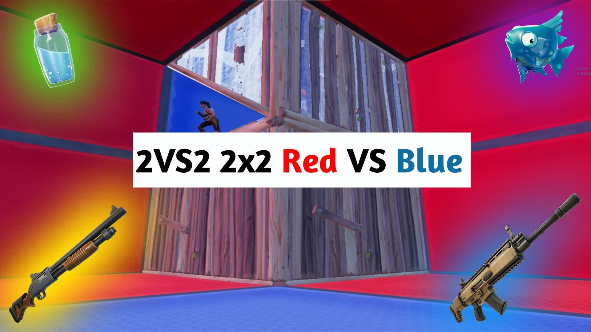 2VS2 2x2 Boxfight Red VS Blue