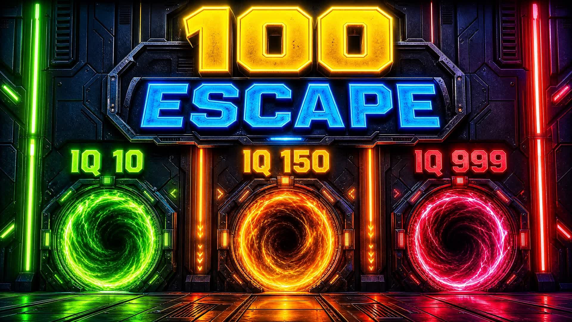 🔑100 ESCAPE ROOM🚪