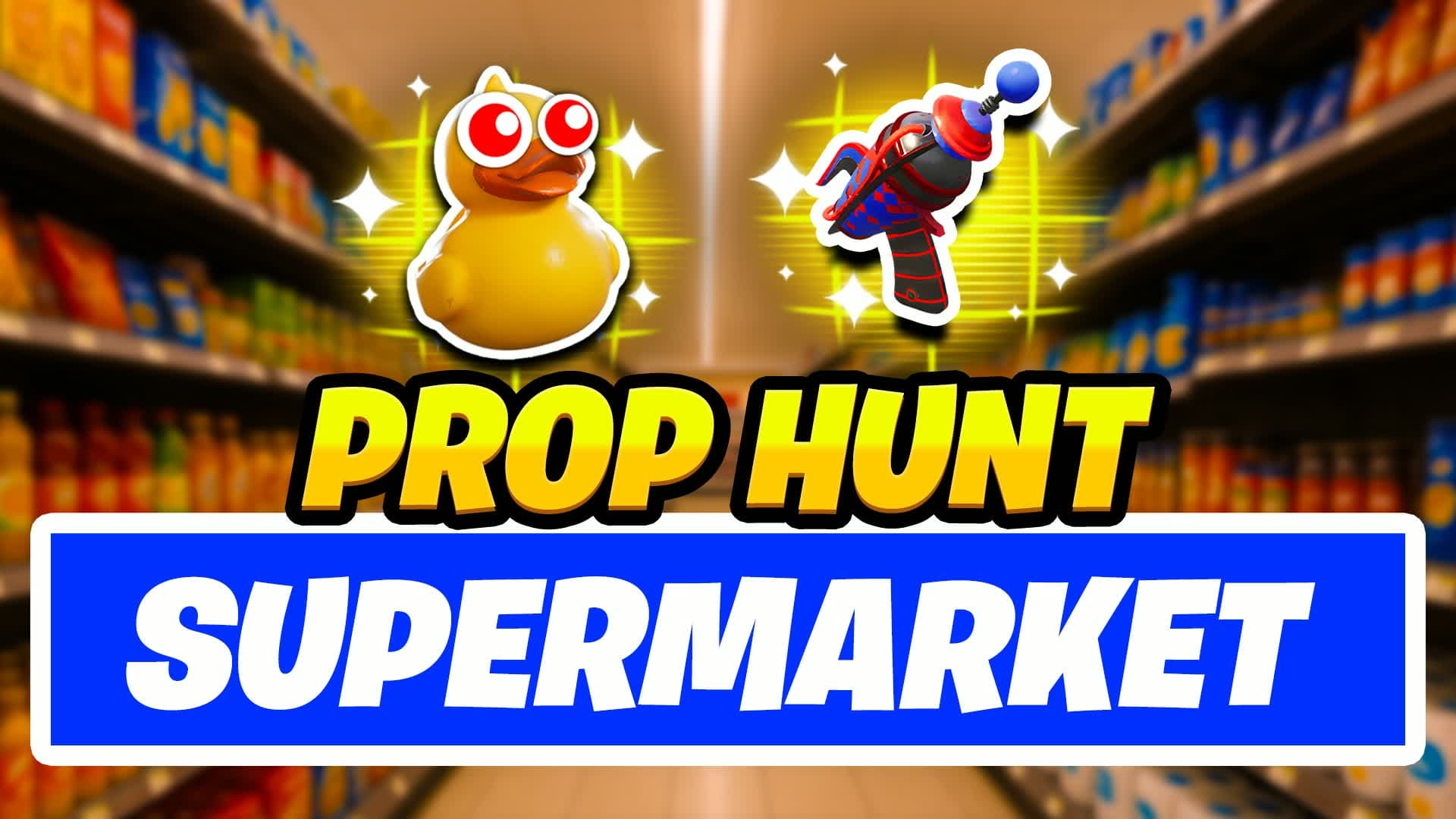 SUPERMARKET PROP HUNT AND HIDE AND SEEK