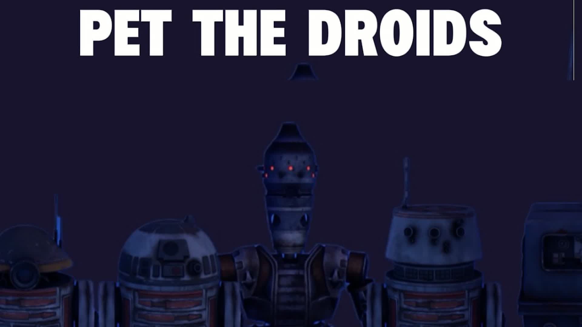 Pet the droids