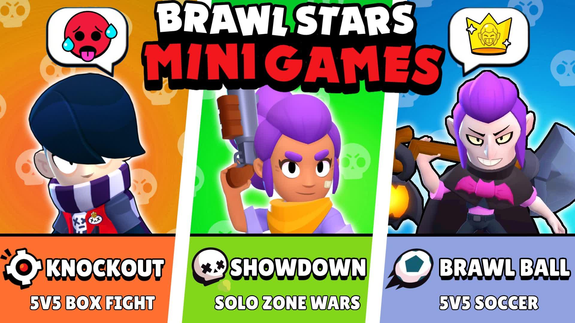 BRAWL STARS MINI GAMES⭐