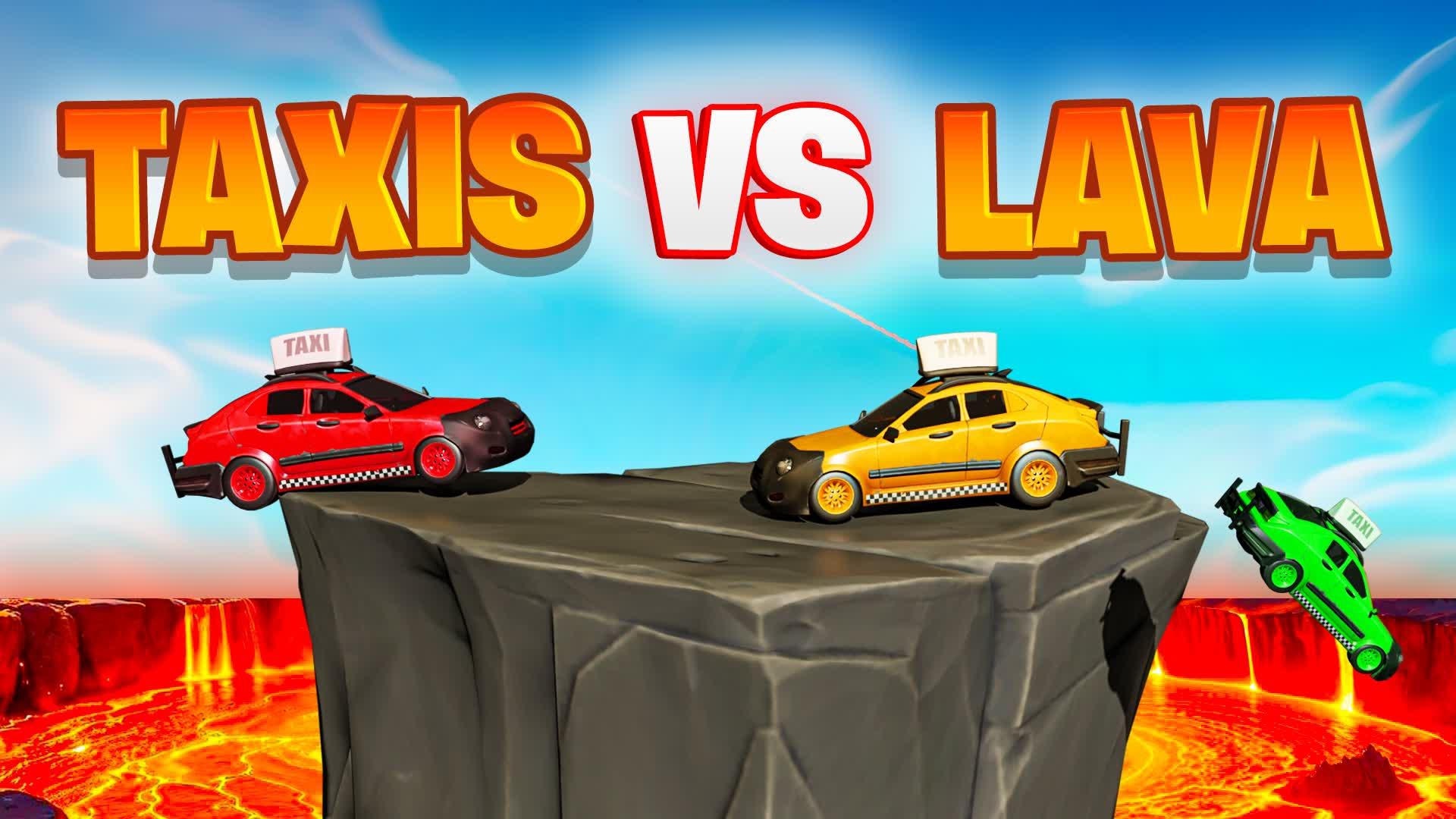 🌋TAXIS VS LAVA❓