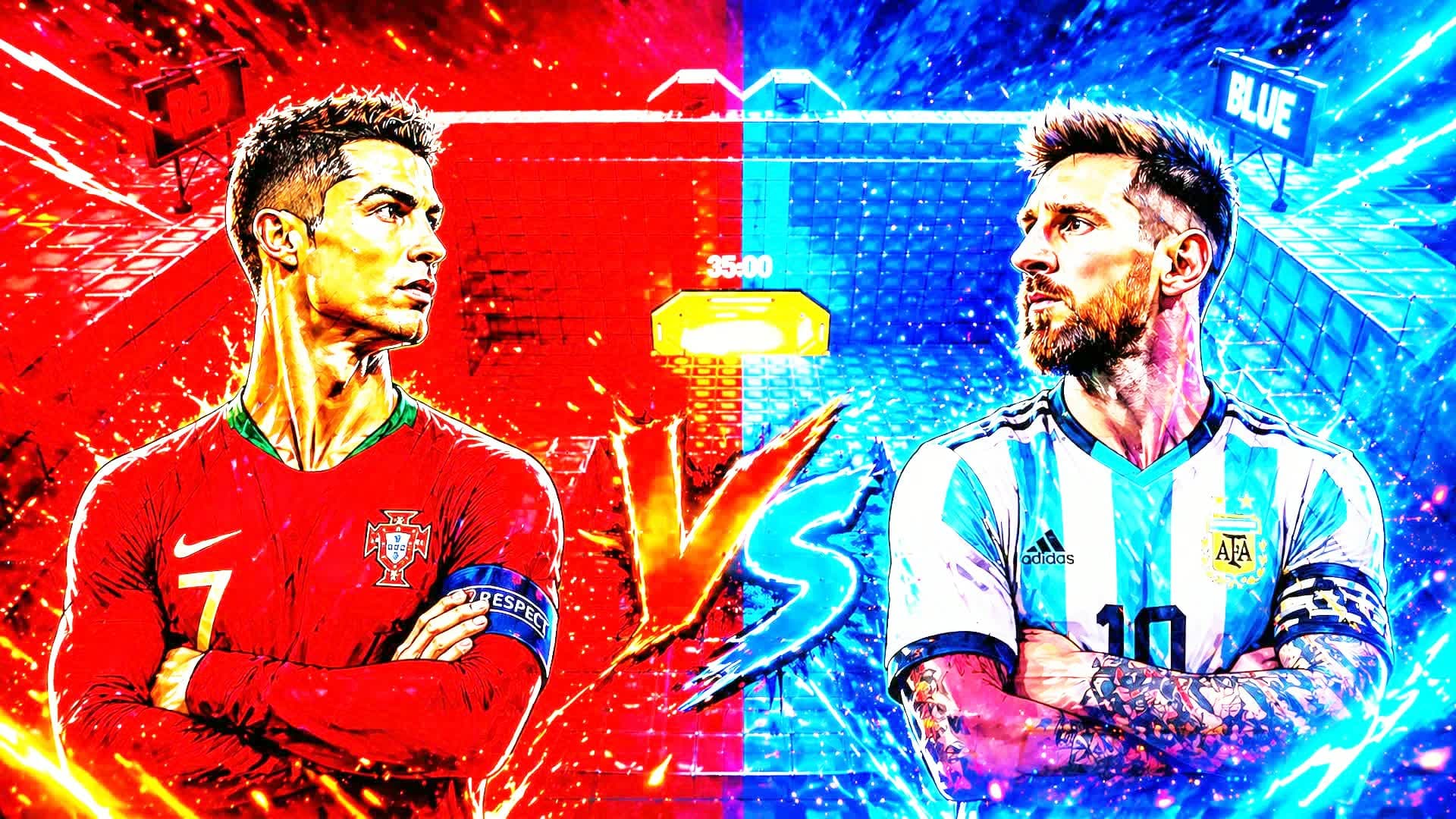 RED VS BLUE 🔴🔵 too easy