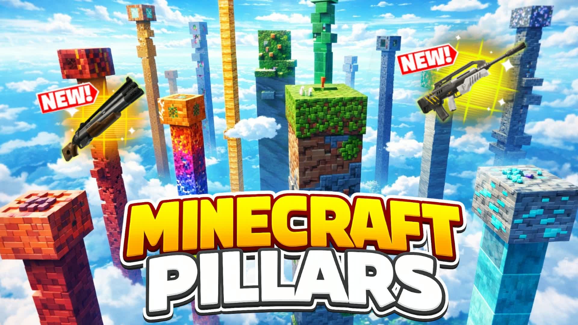 MINECRAFT PILLARS pilers pilars pillers