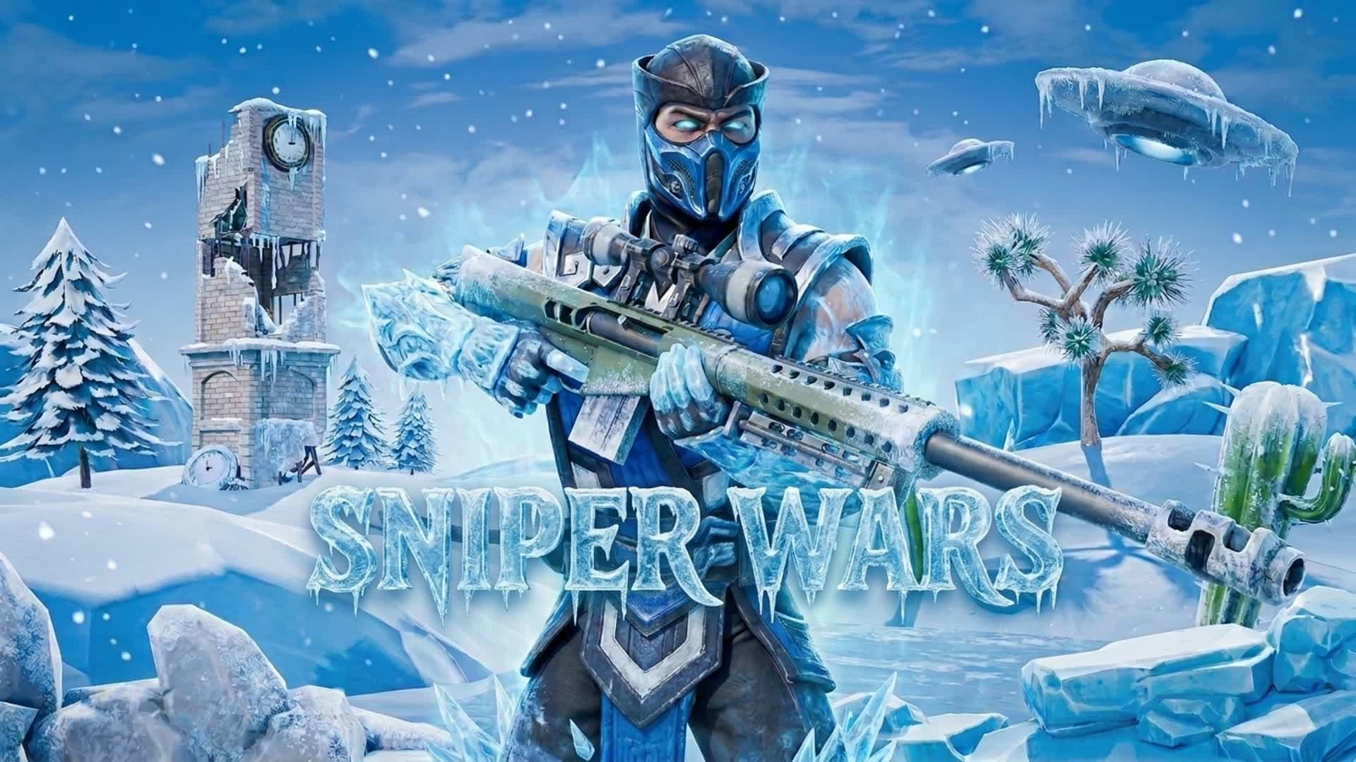 🧊 SNOW SNIPER ONE SHOT 🎯