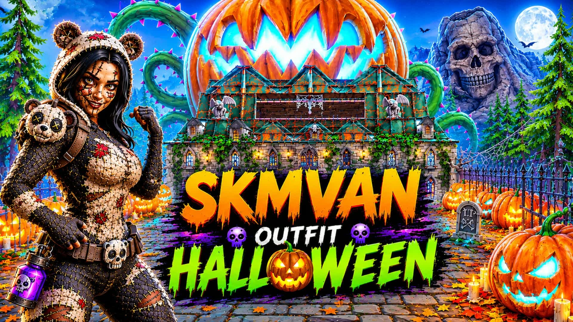 OUTFIT SKMVAN HALLOWEEN