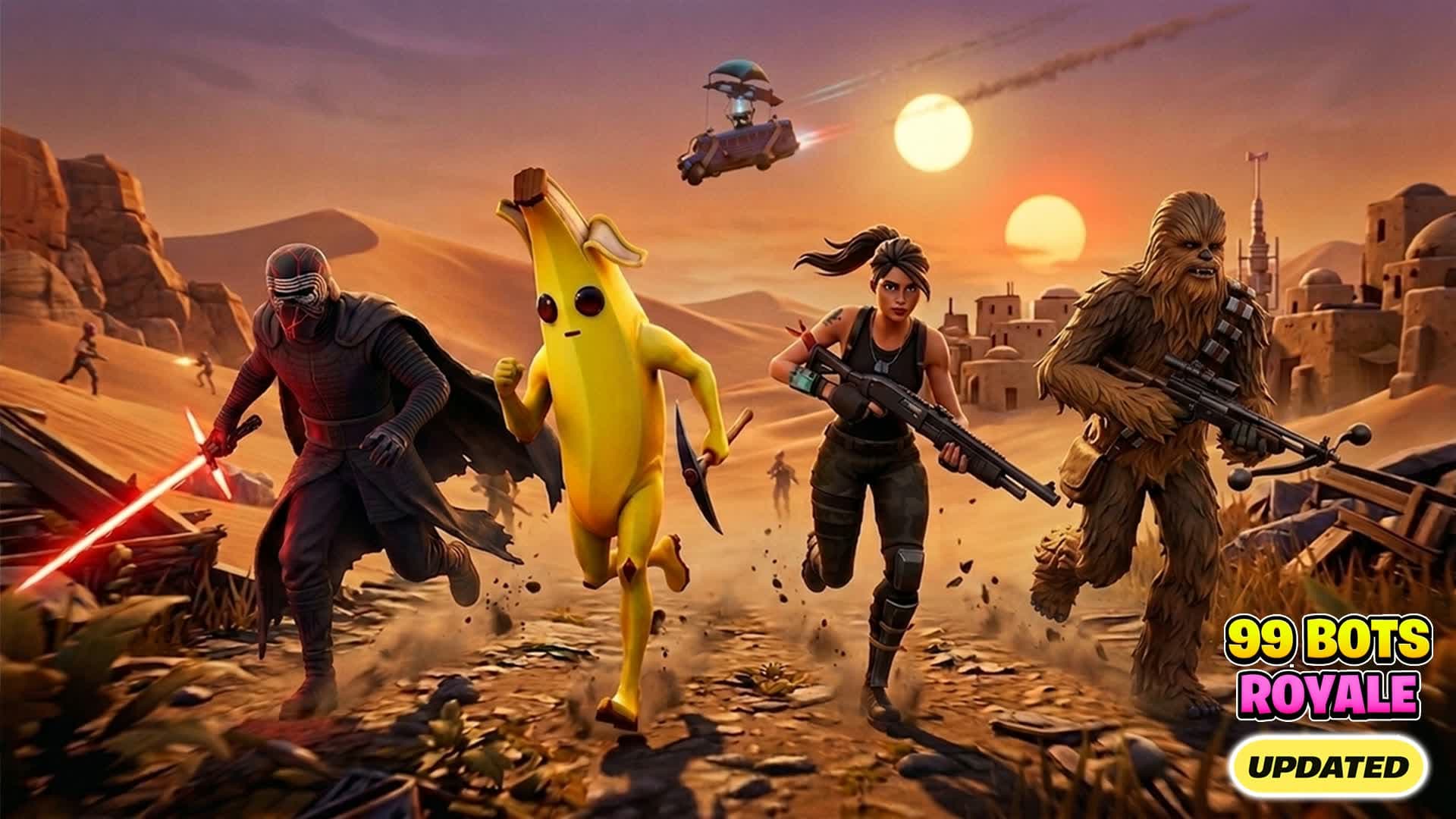 TILTED STAR WARS 🏆 99 BOTS ROYALE