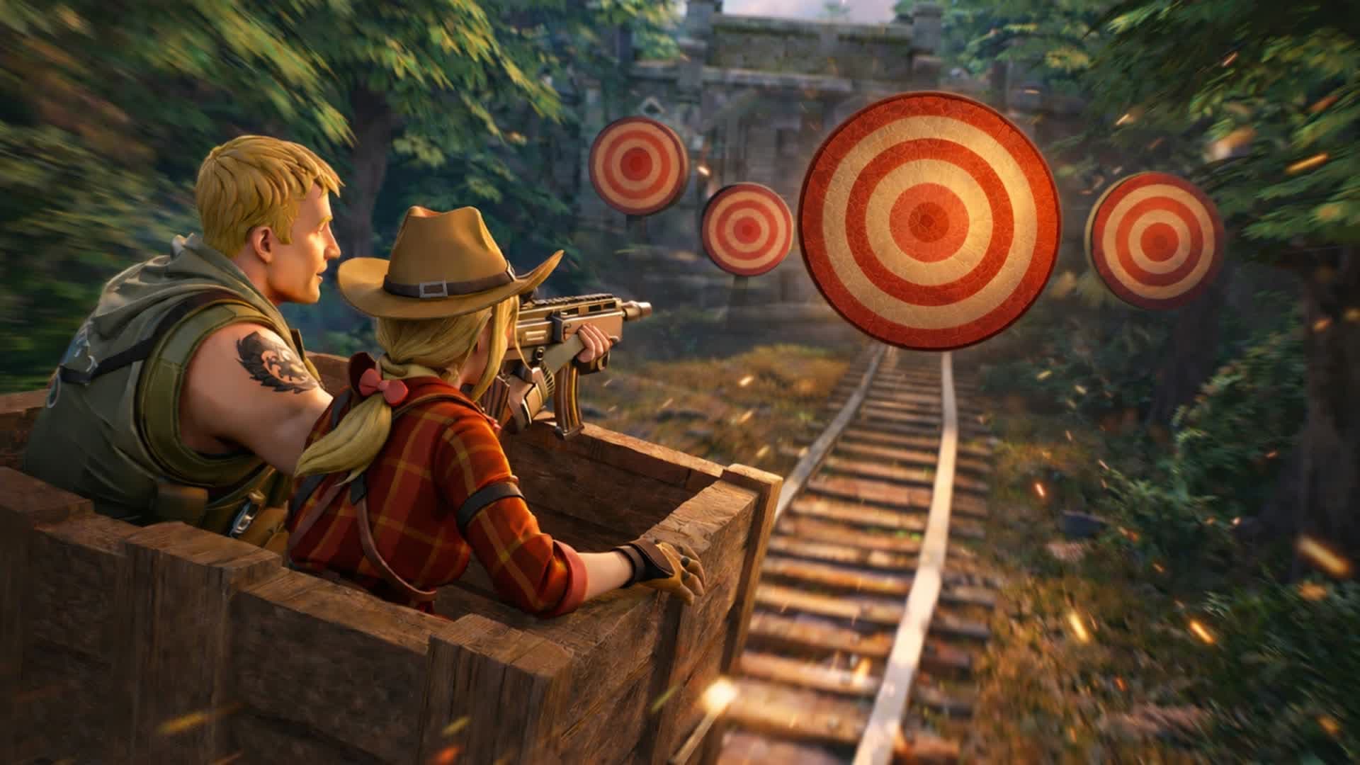 Minecart Adventure　Shooting Game