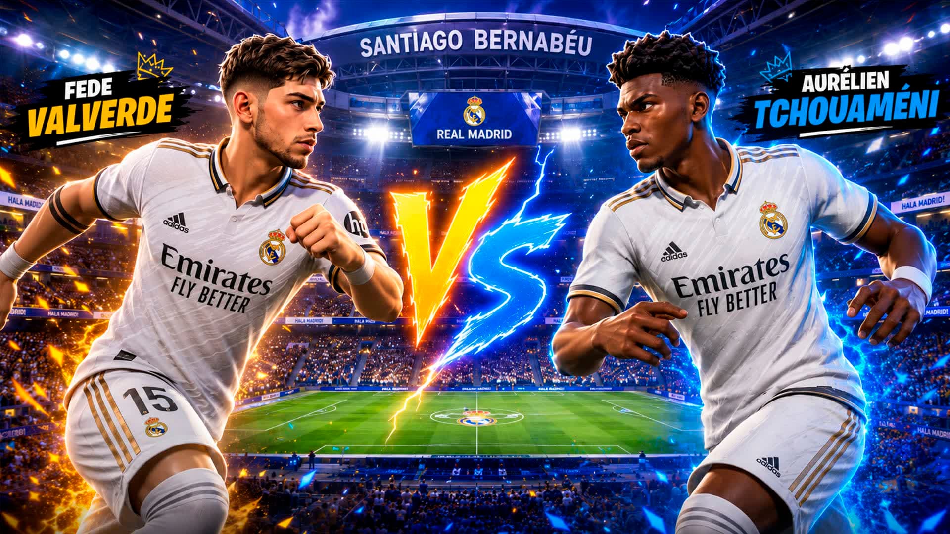 VALVERDE vs TCHOUAMENI - REAL MADRID