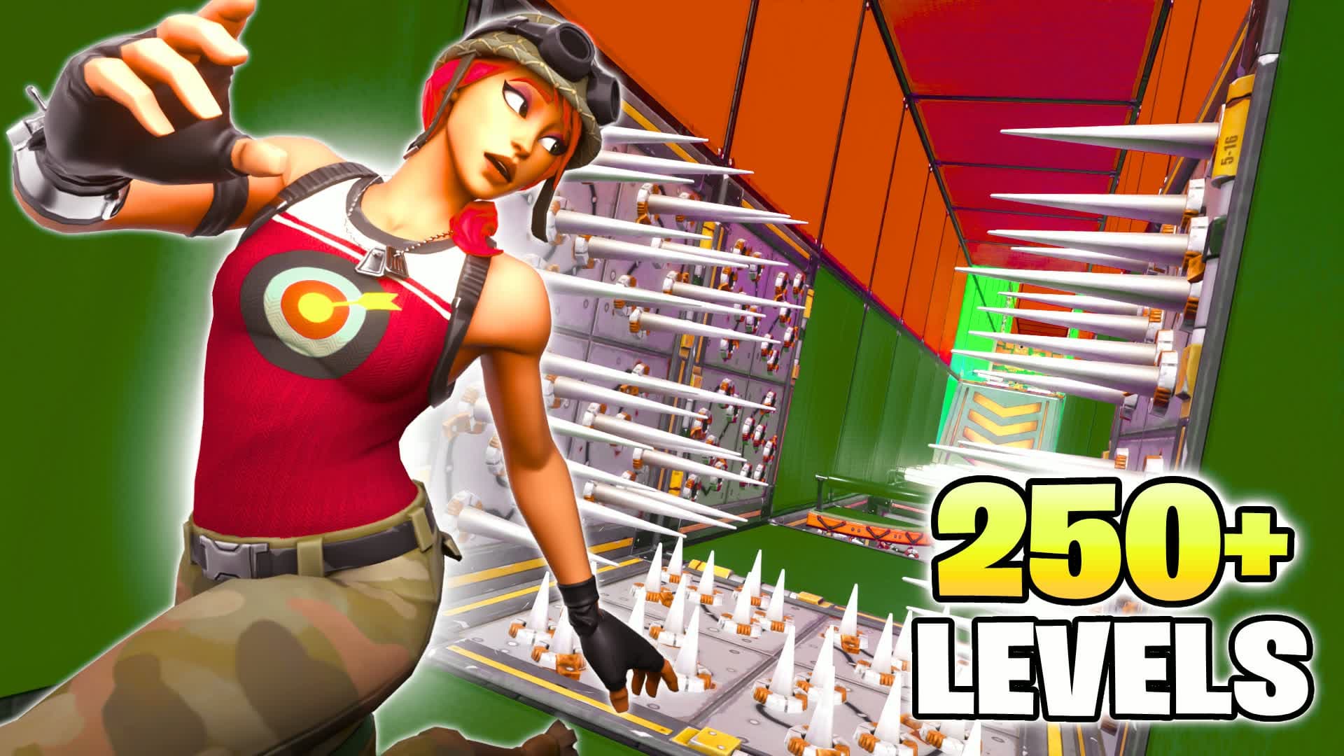 PARKOUR DEATH RUN 250+ FUN LEVEL !