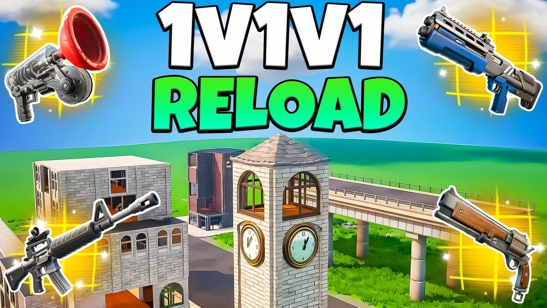 1v1v1 TILTED TOWER RELOAD FFA ZONEWARS