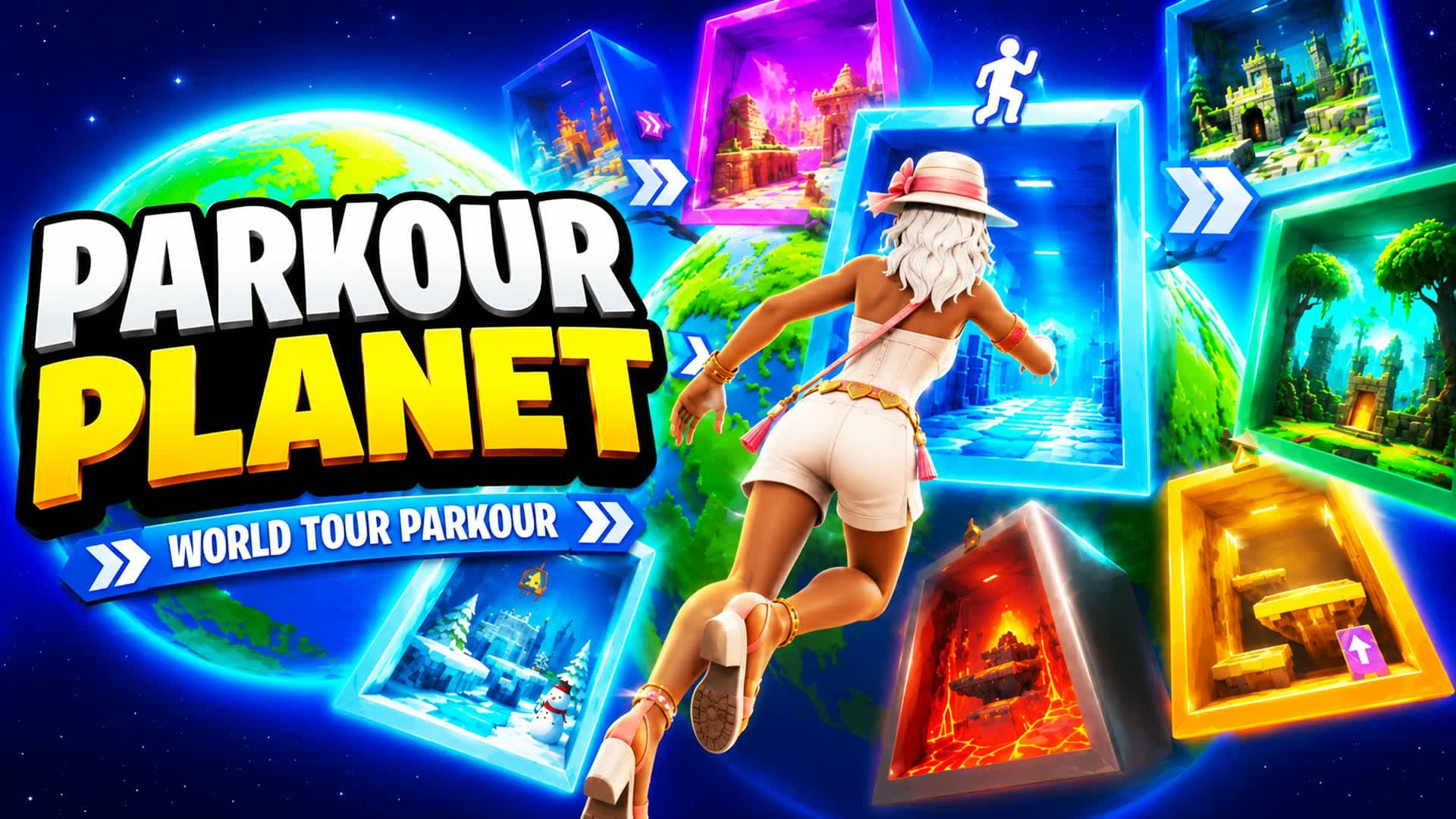 Crazy Parkour Planet 1000+