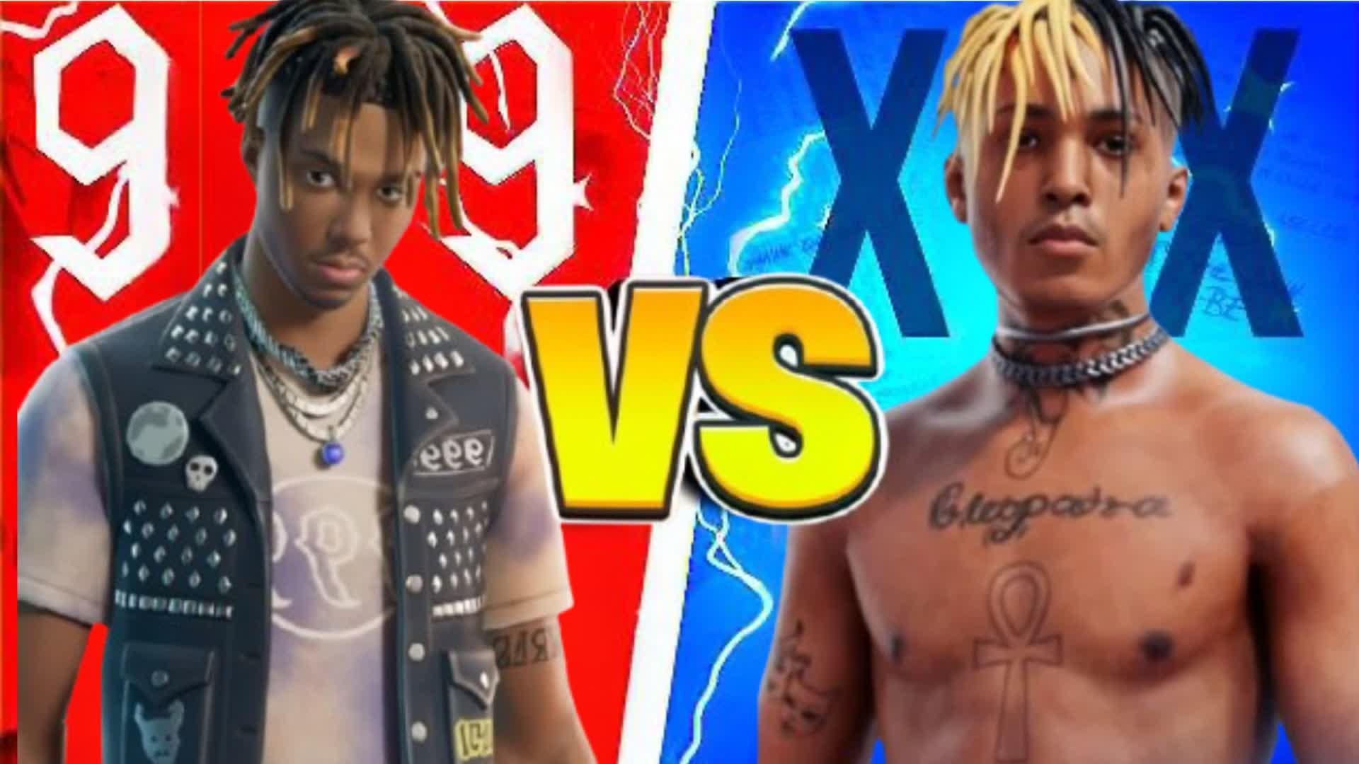 JUICE WRLD VS XXX 🔴🔵 SUPER HEROS