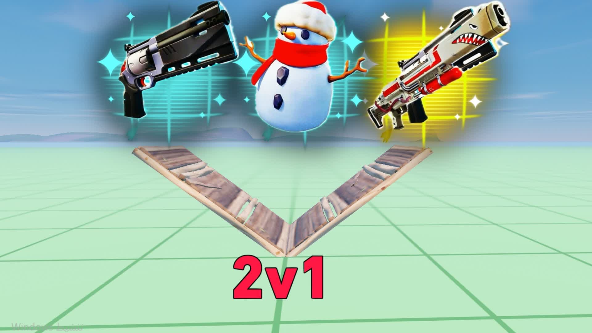2v1 BUILD FIGHT