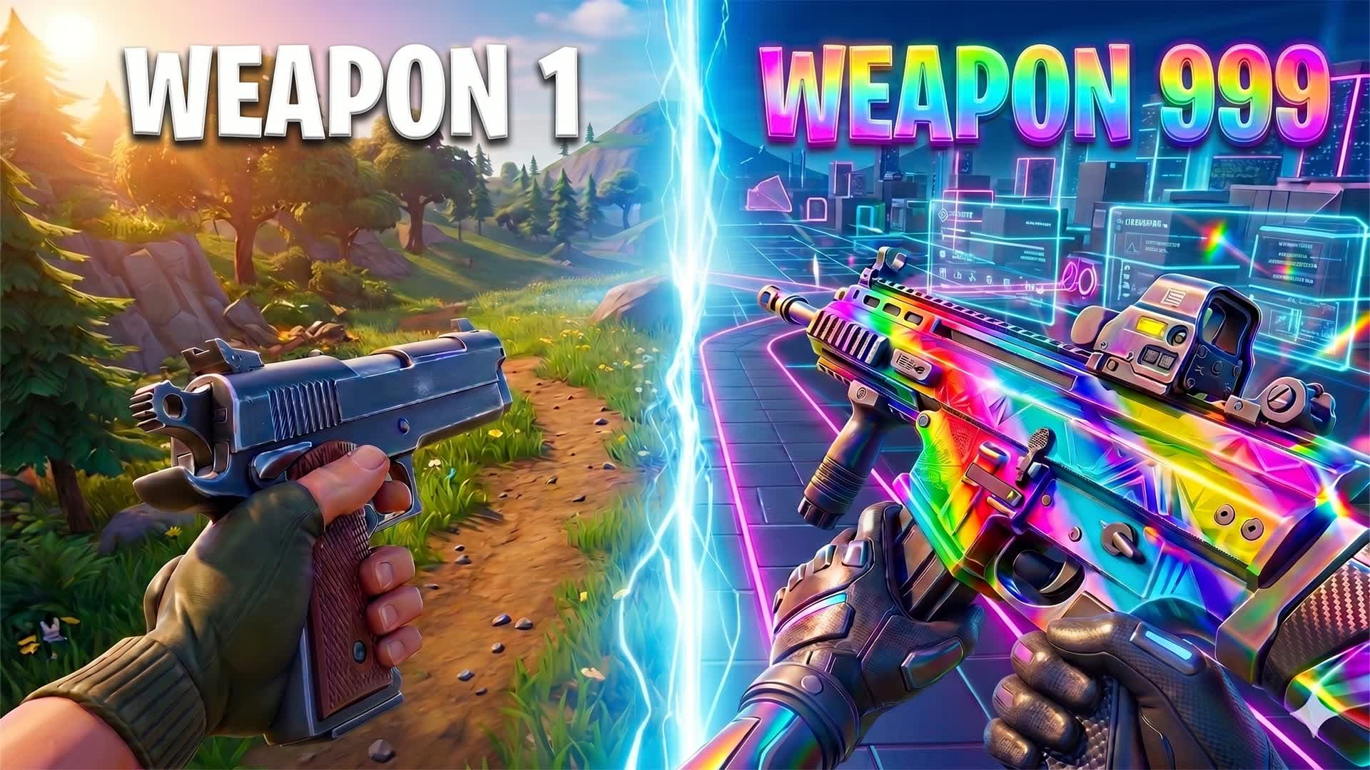 FIRST PERSON GUN GAME - TILTED
