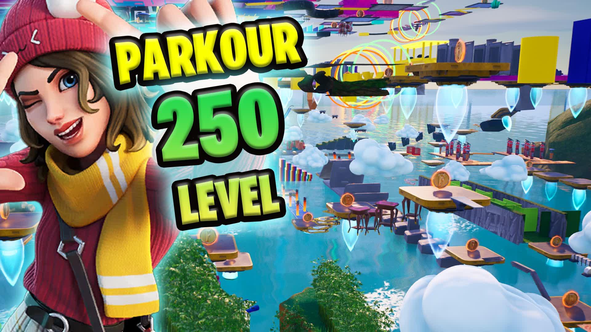 ⭐250 LEVEL PARKOUR 🌈⭐