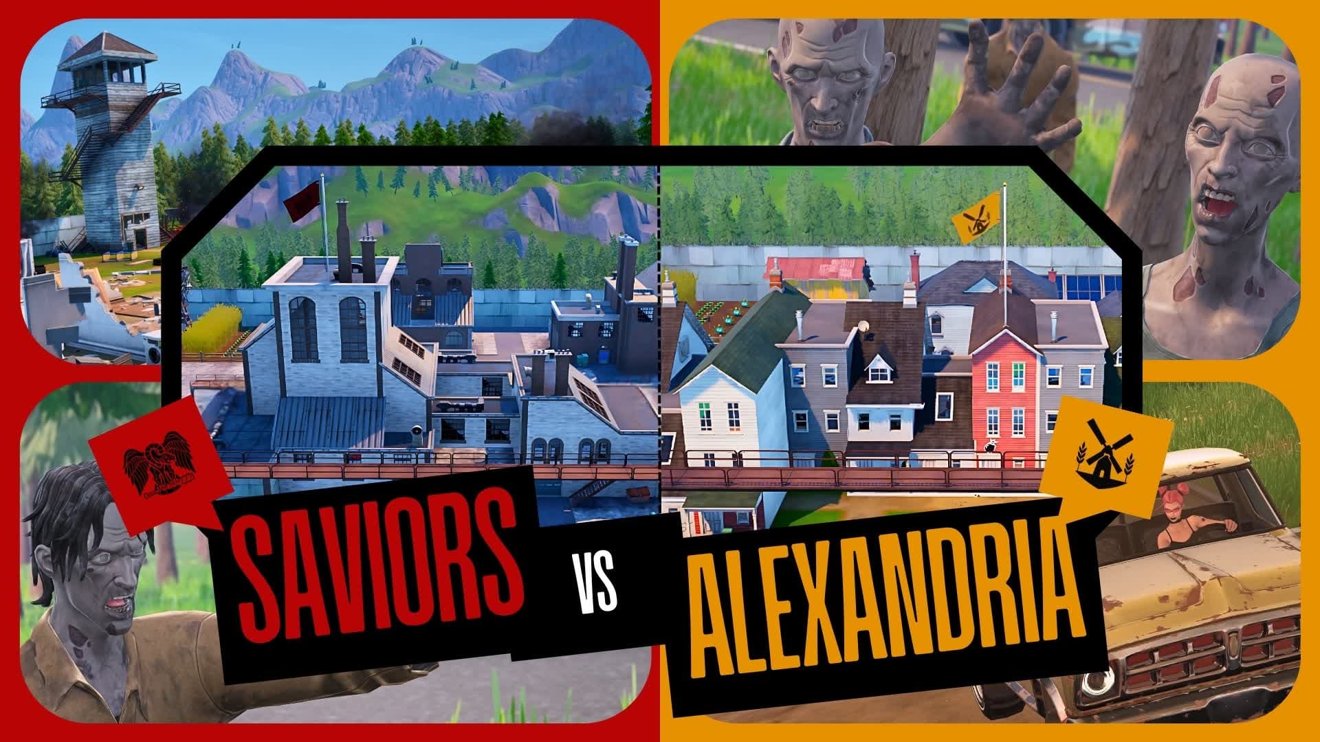 🧟 SAVIORS VS ALEXANDRIA 💣
