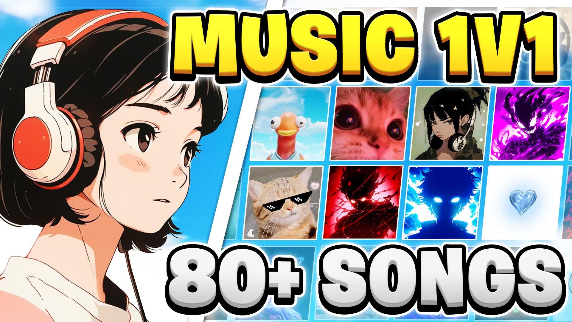 🔥 MUSIC 1v1 🎵 [80+ SONGS]