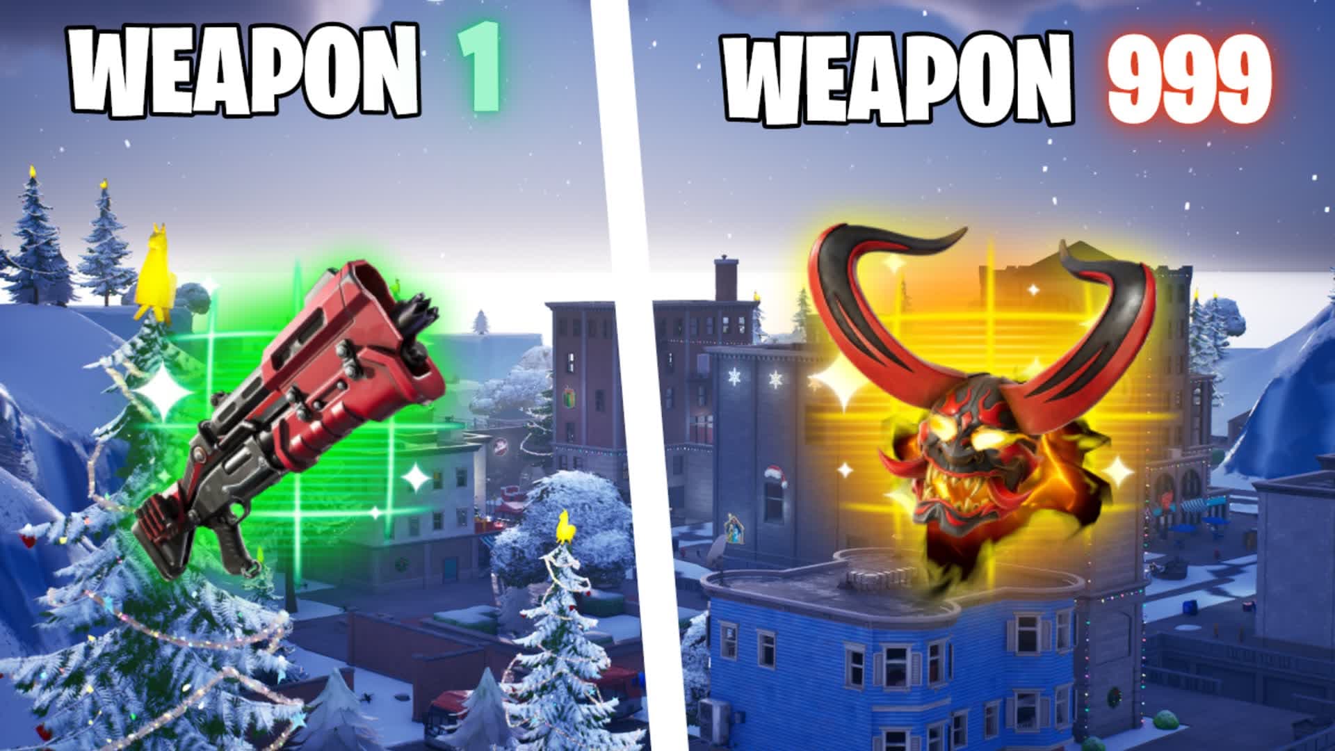 ⭐️ WINTER TILTED TOWER 🔫 GUN GAME ⭐️