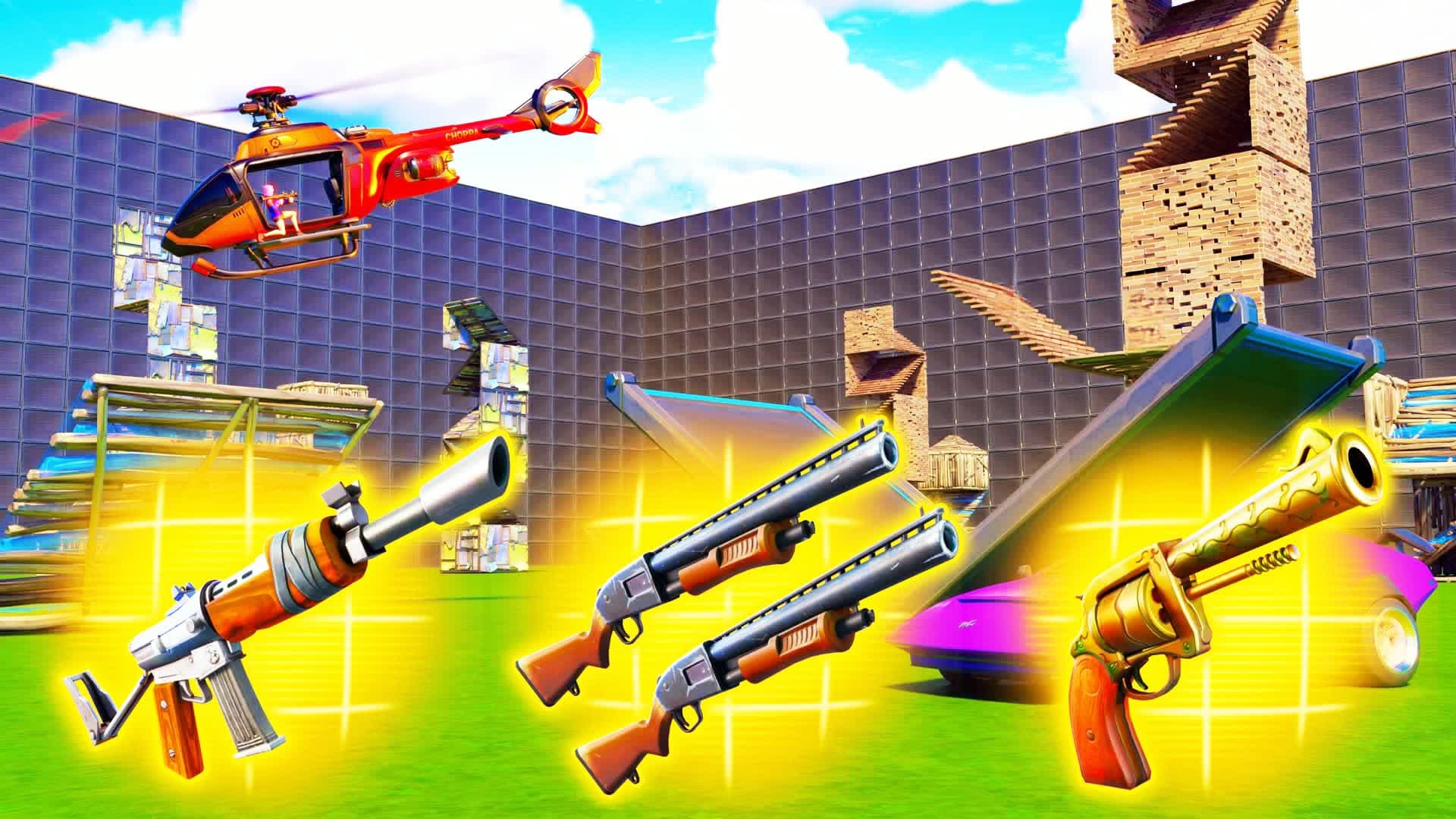 HIVE 1V1 WITH EVERY GUN