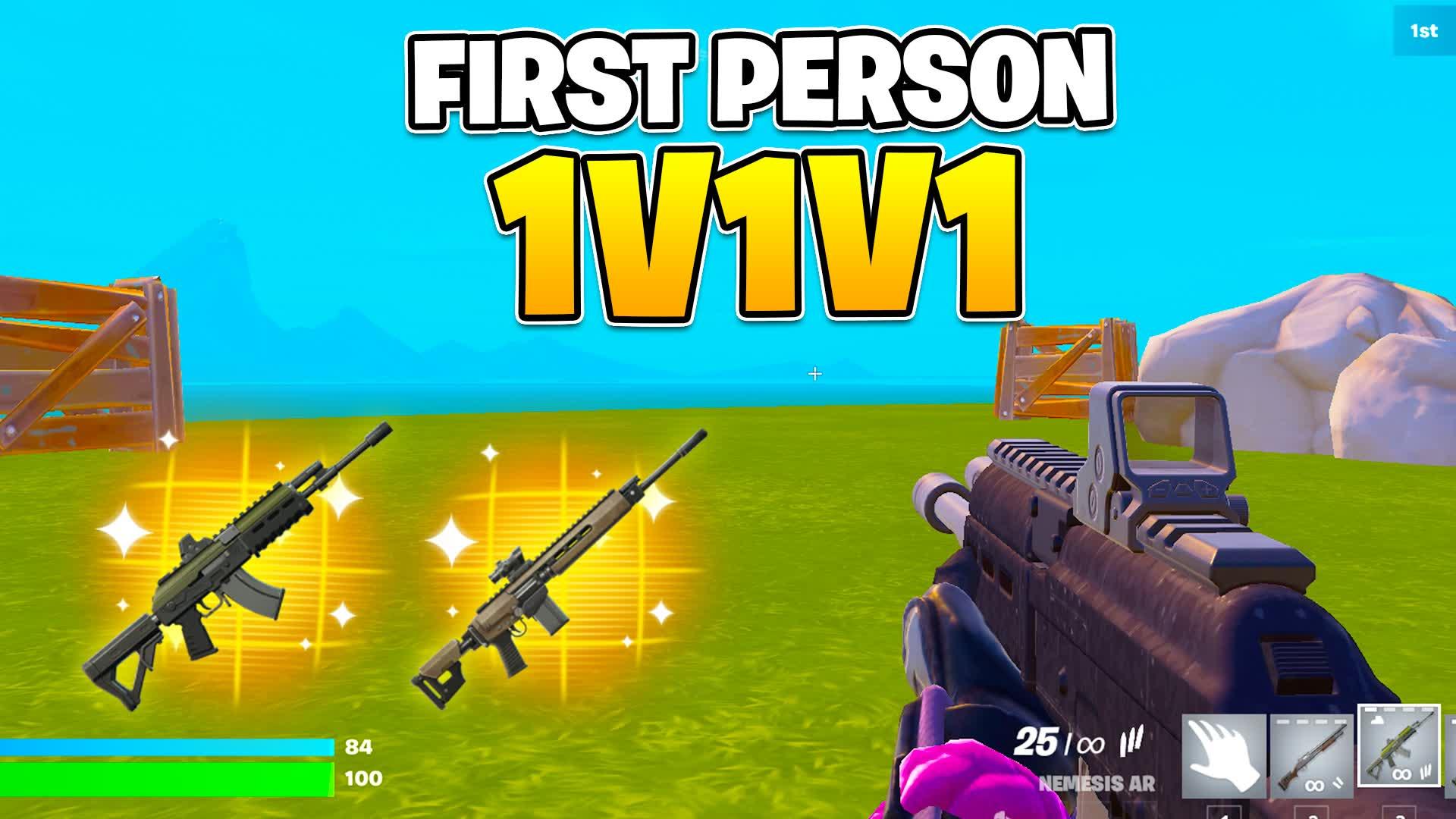 First Person 1v1v1 - PVP