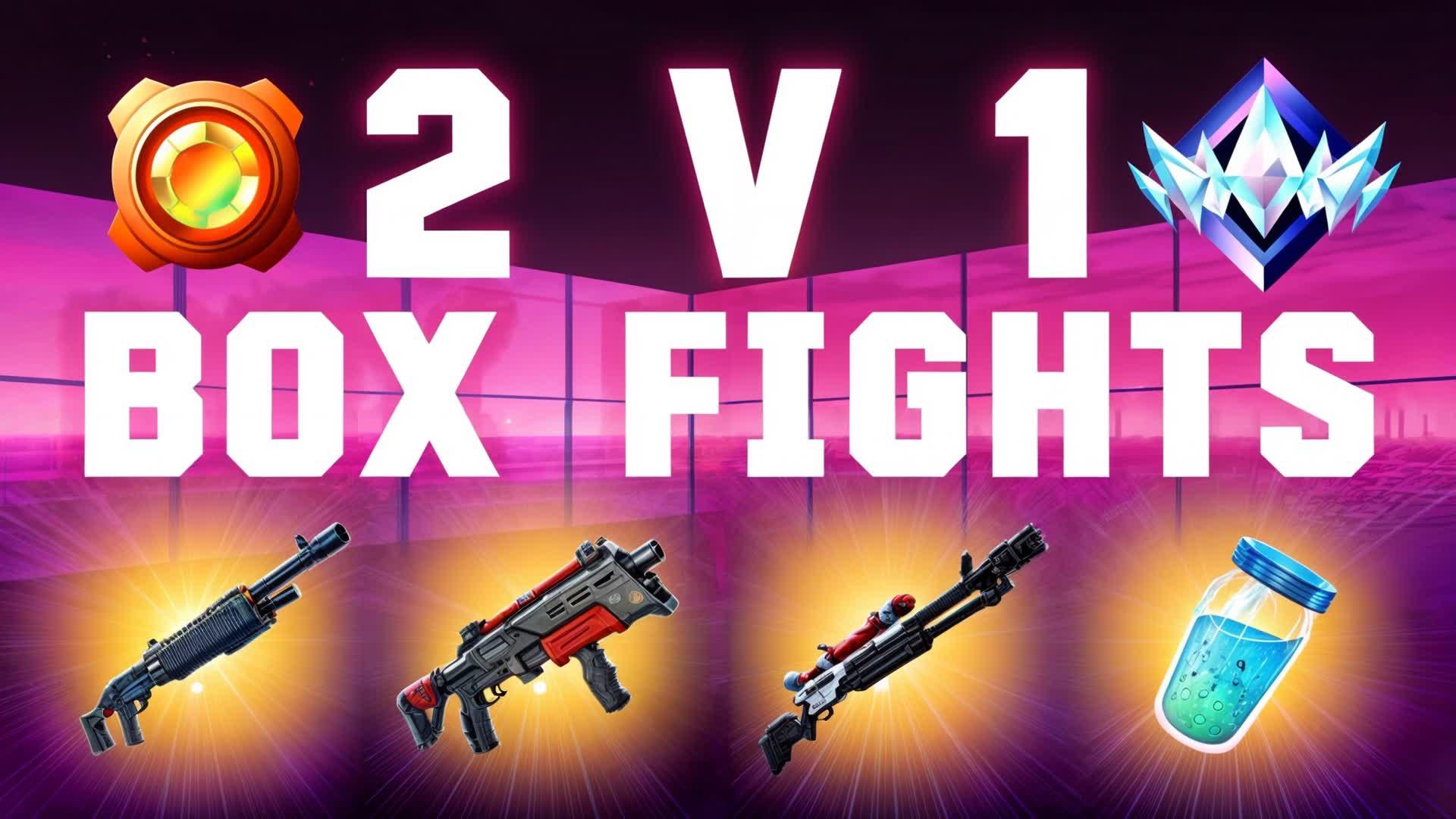 MEGA BOX FIGHT 2V1 💫